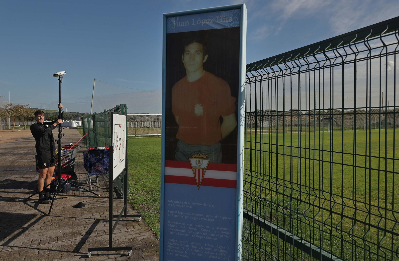 Fotos del entrenamiento del Algeciras preparatorio al partido del domingo en Marbella