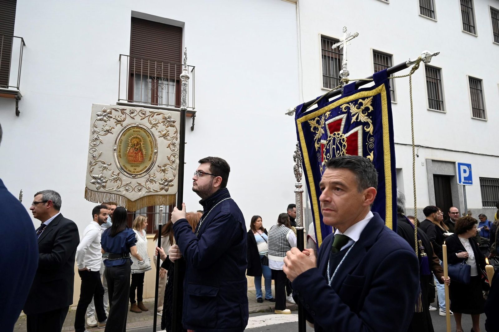 Las mejores imágenes de la procesión en Córdoba del Padre Cristóbal de Santa Catalina