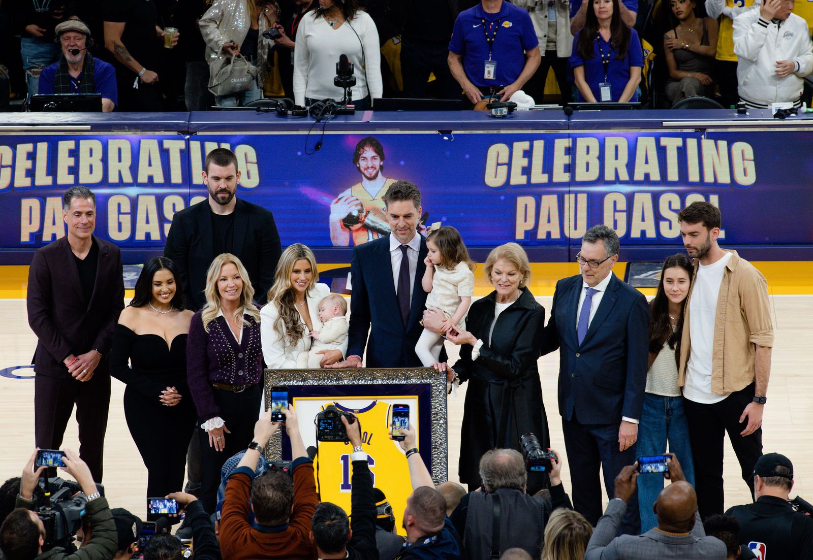 Las fotos del gran día de Pau Gasol