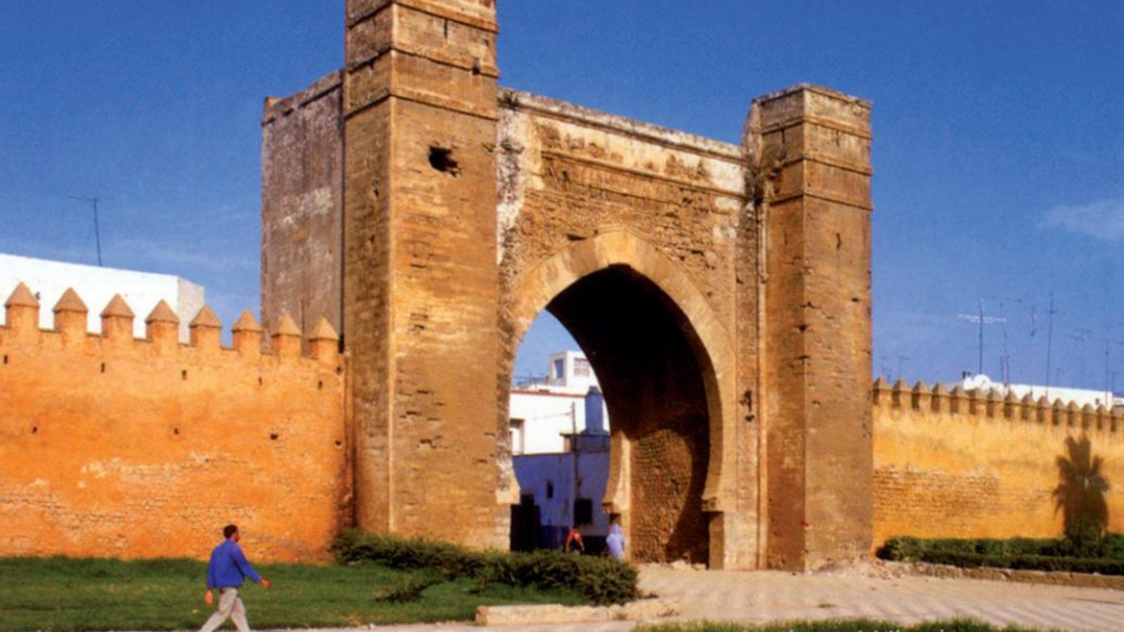 Puerta de las atarazanas de Salé (Marruecos).
