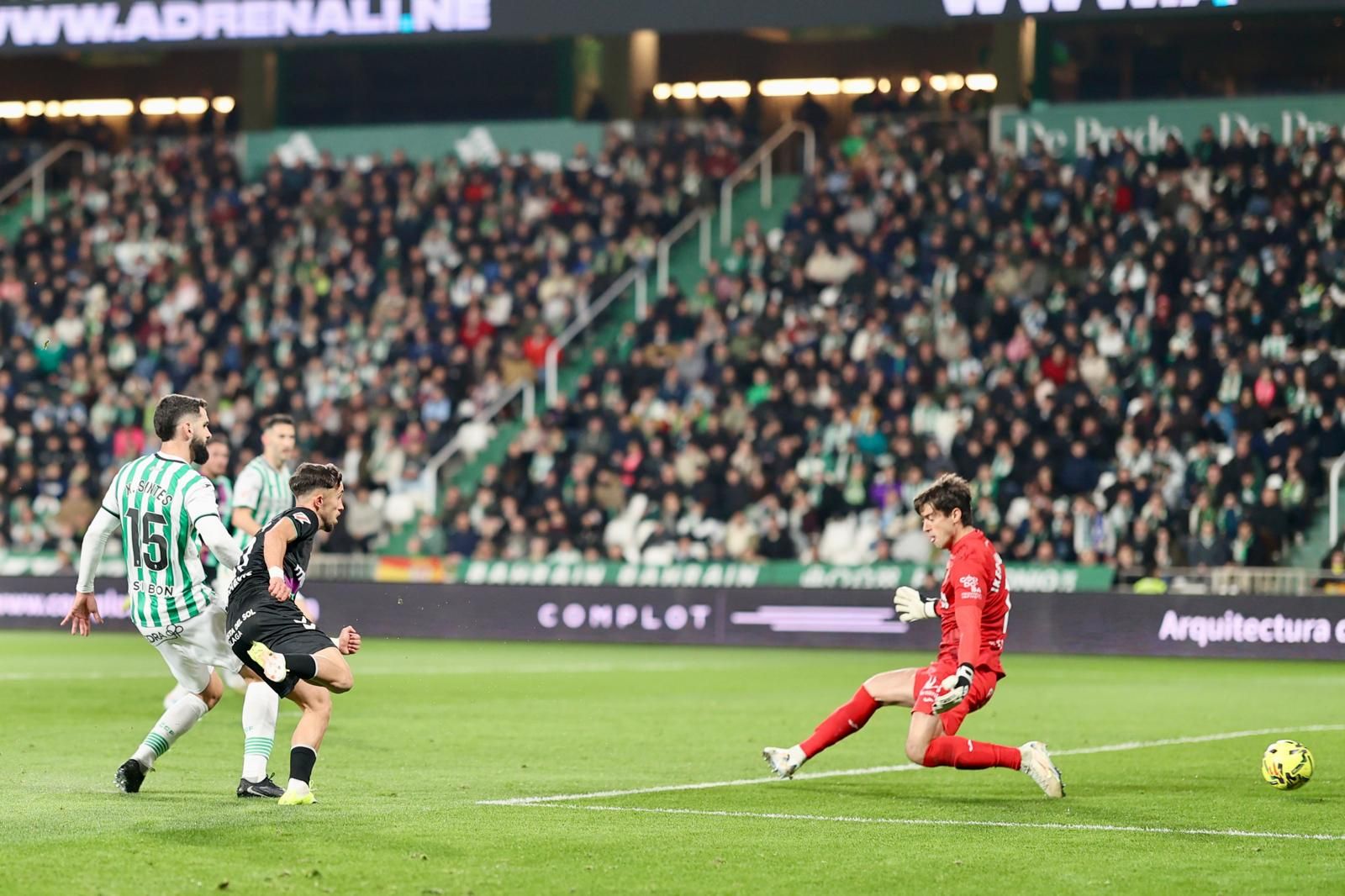 El gol de Larrubia al Córdoba CF, foto a foto