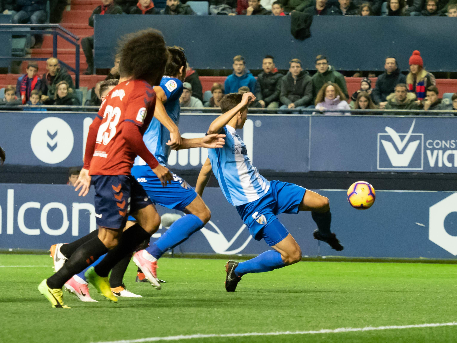 Las imágenes del Osasuna-Málaga