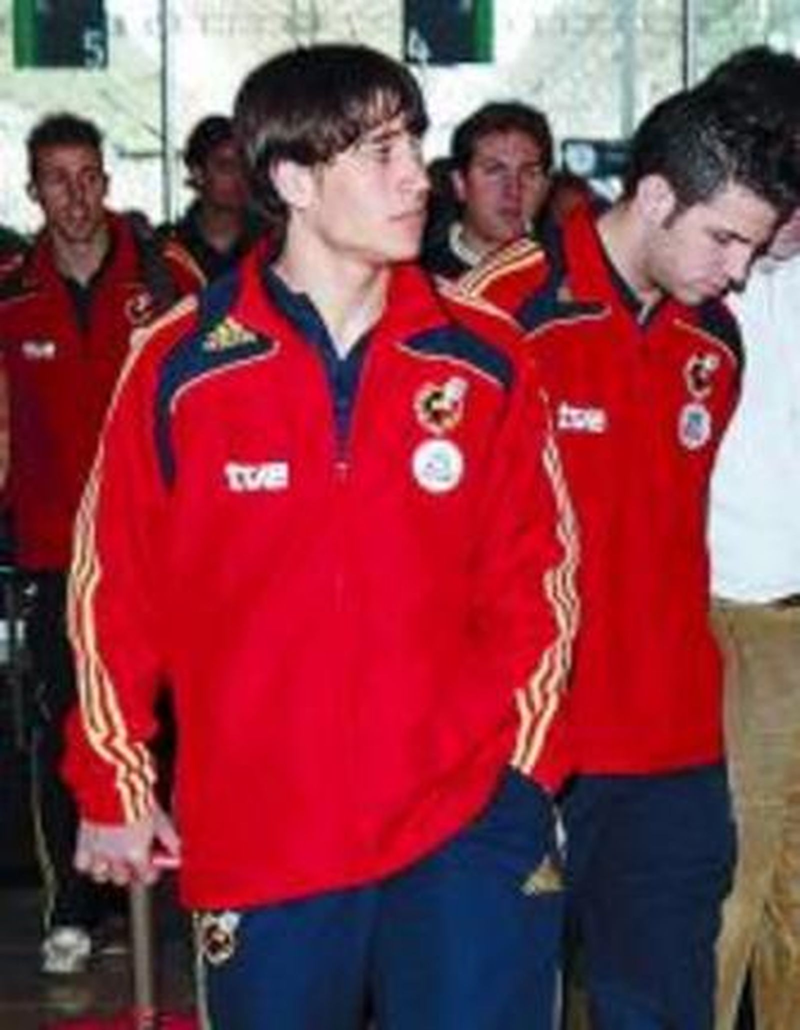 Bojan, ayer a la llegada.