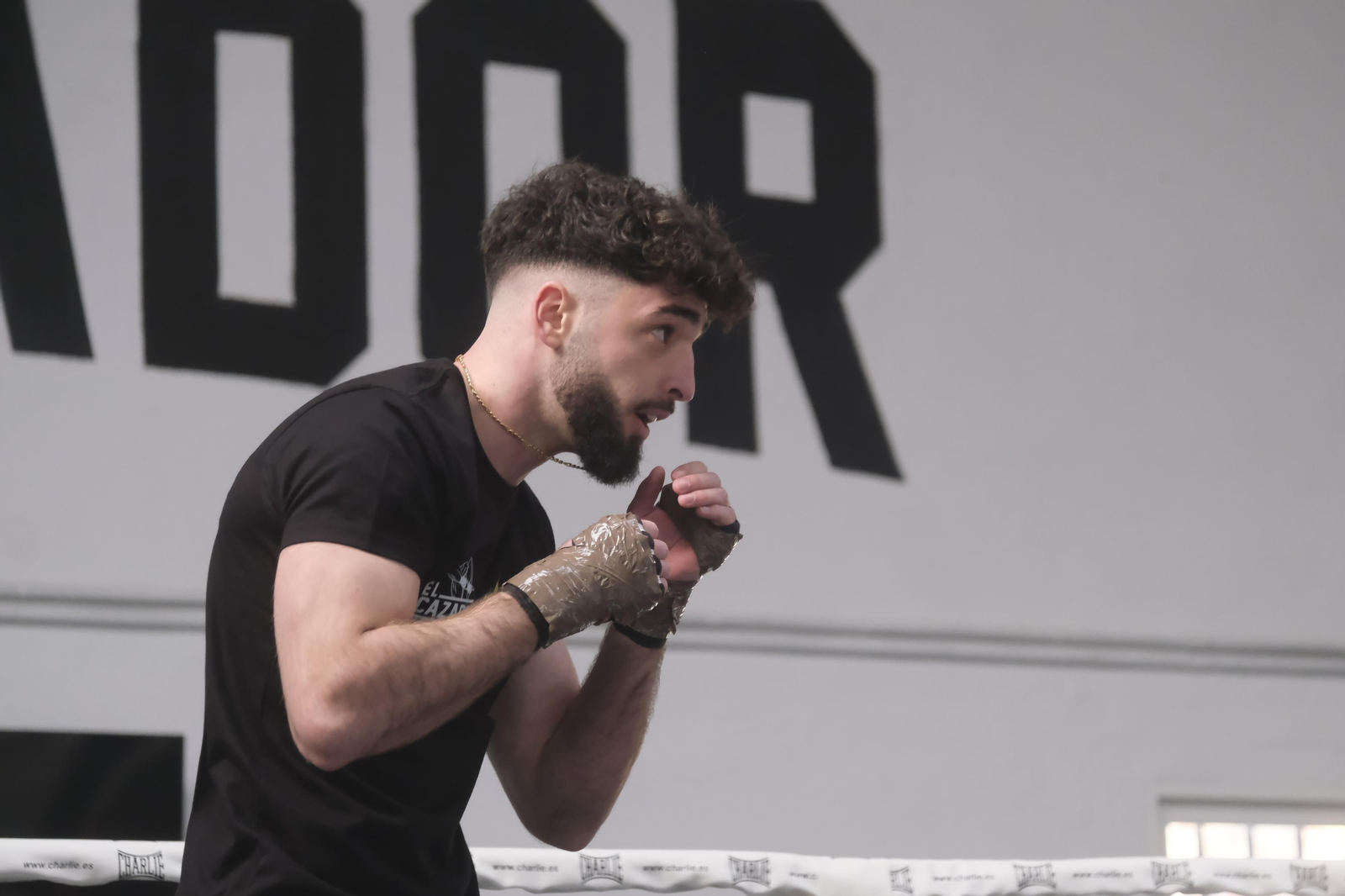 El entrenamiento de José Luis Navarro Jr antes del Campeonato de España, en imágenes