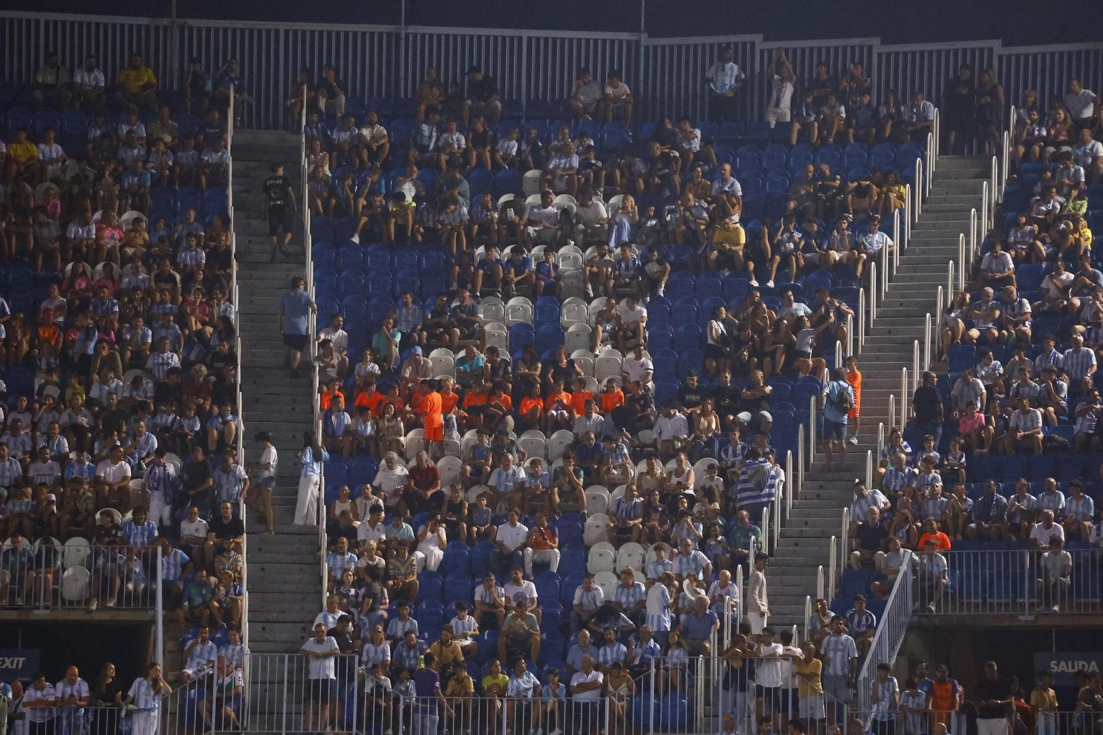 Búscate en las gradas de La Rosaleda en el Málaga CF-Real Sociedad B