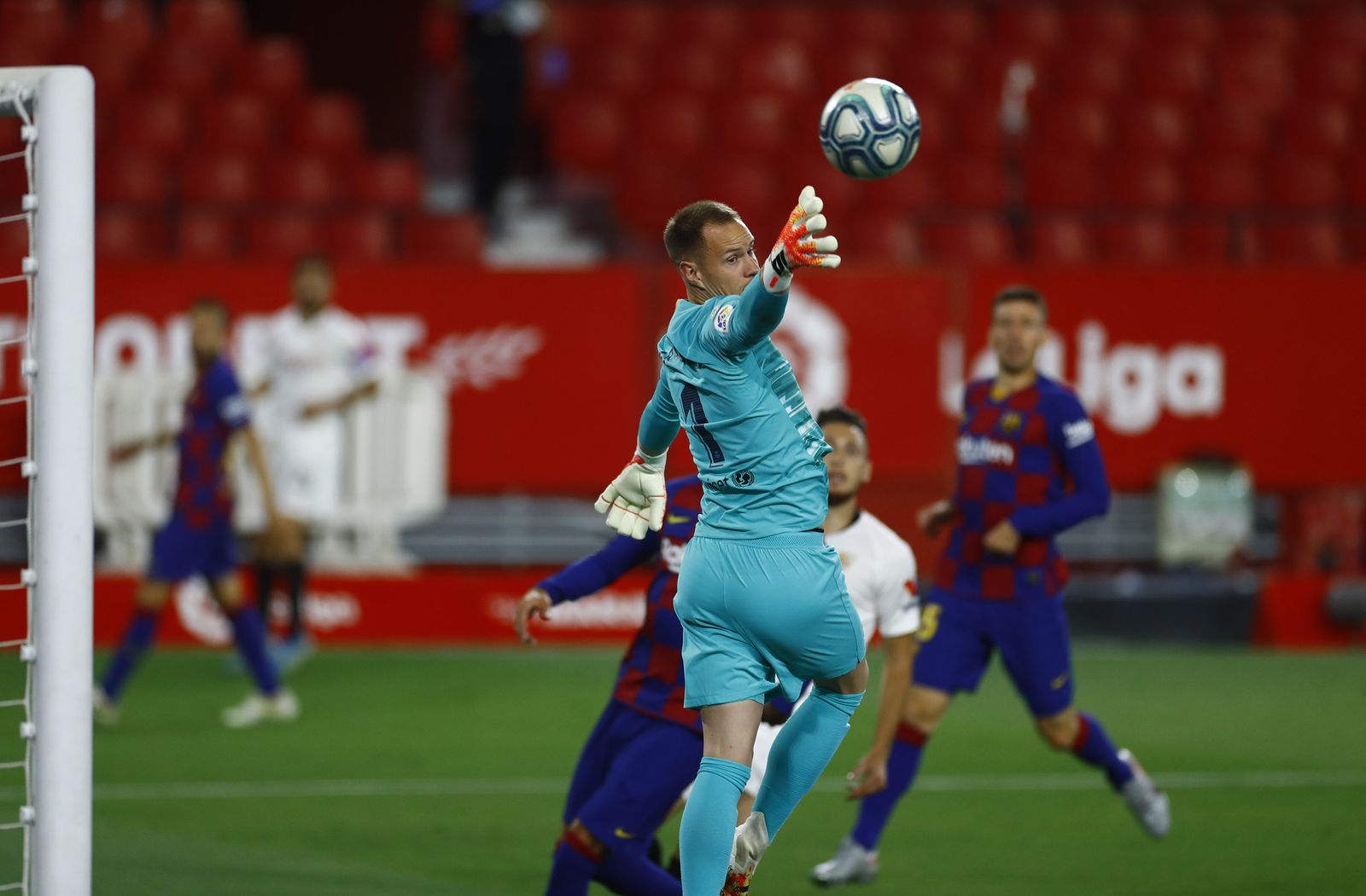 Las imágenes del Sevilla-Barcelona