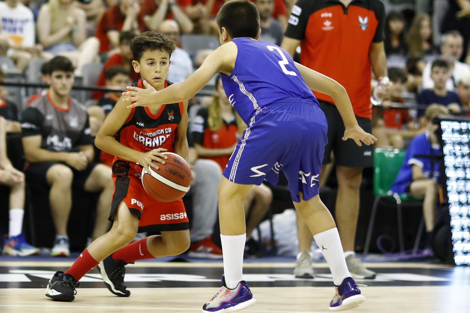 Encuéntrate en el partido del Fundación CB Granada de minibasket