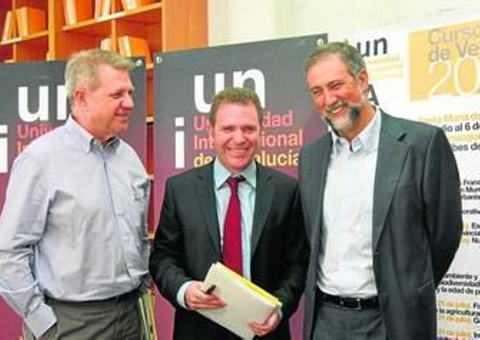 Jaime Montaner Roselló, Javier Mateo Vico y José Zamorano Wisnnes.