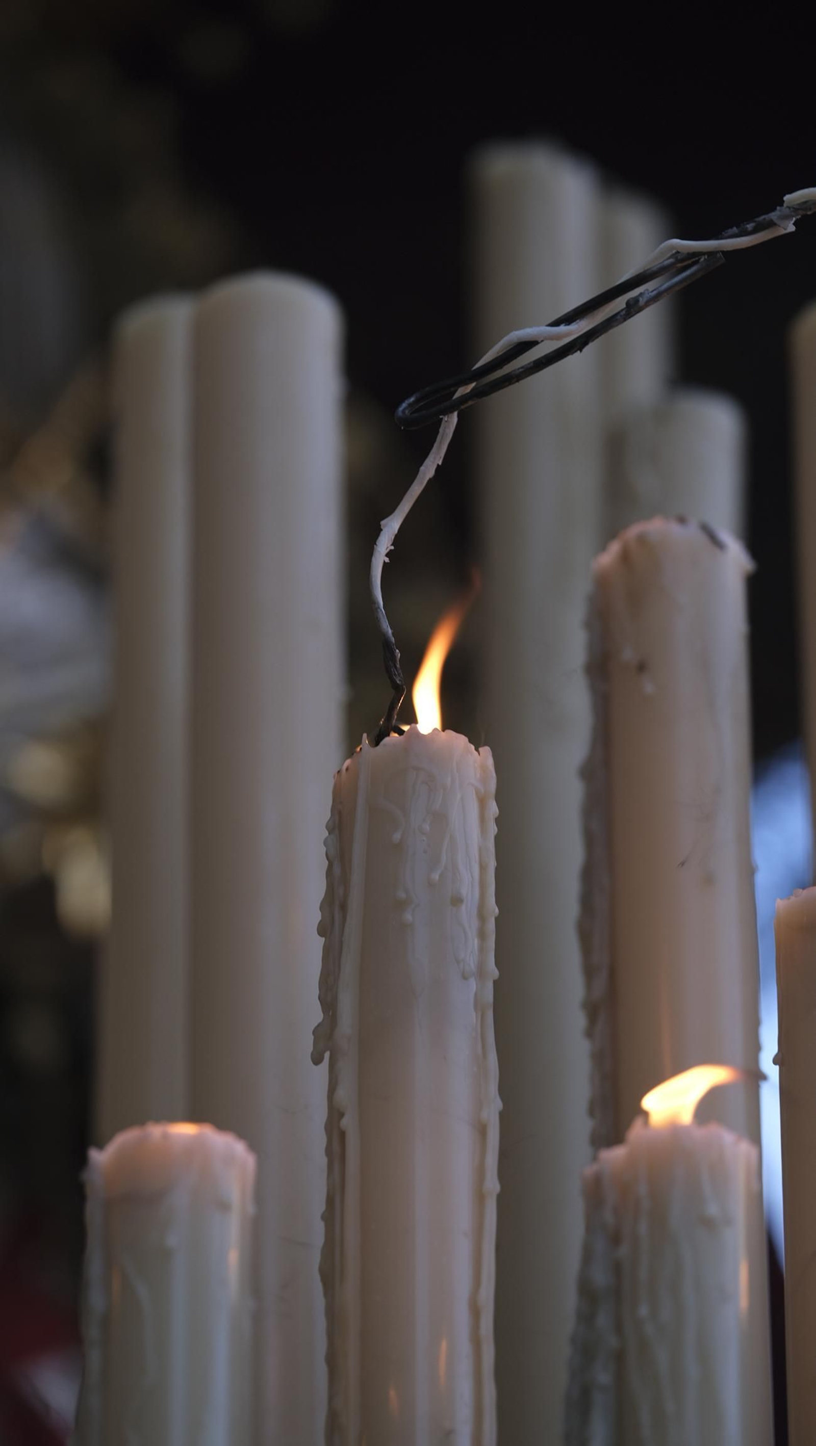 La procesión de Pasión en Almería, en imágenes