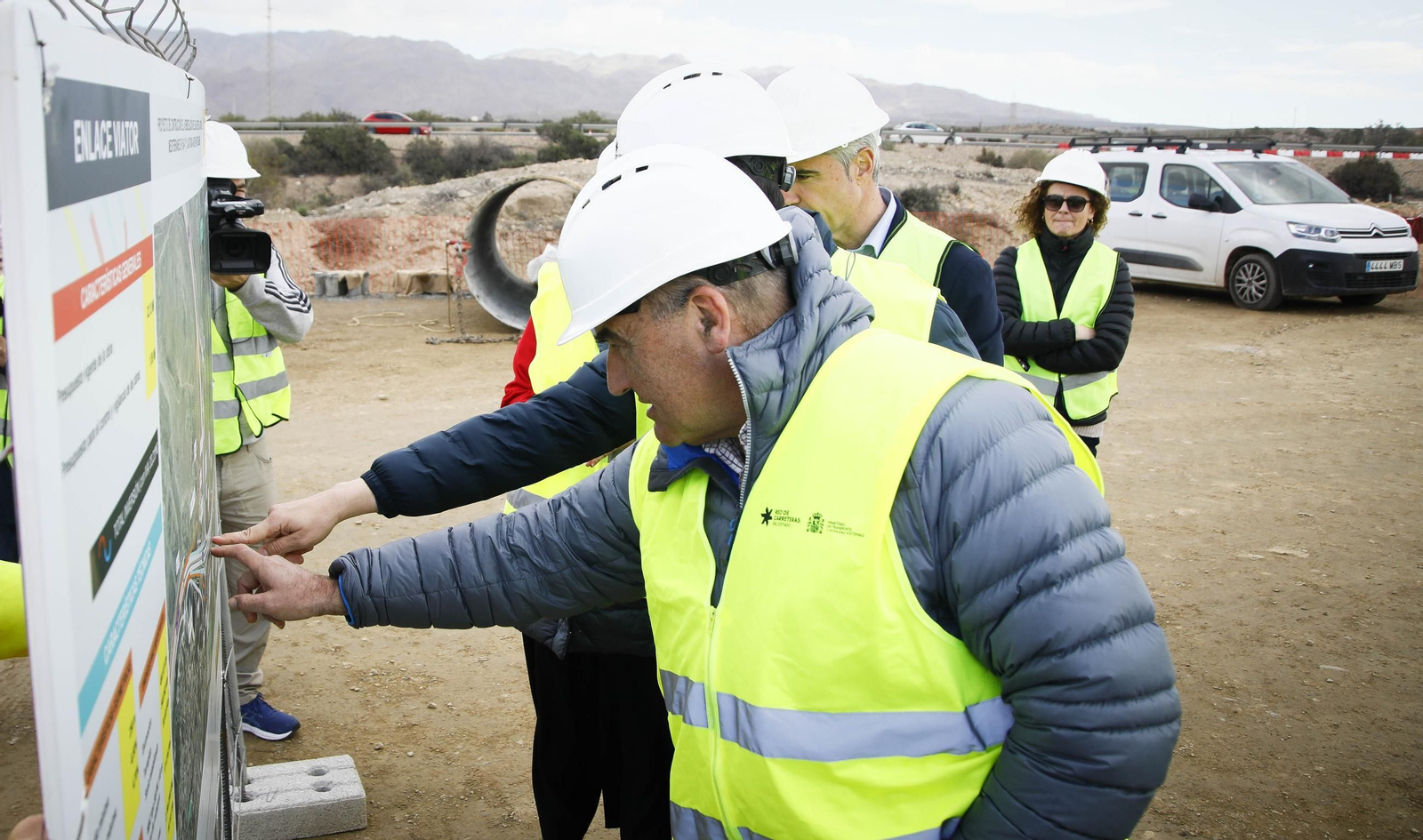 Remodelación del enlace de las autovías A-7 y A-92, en imágenes