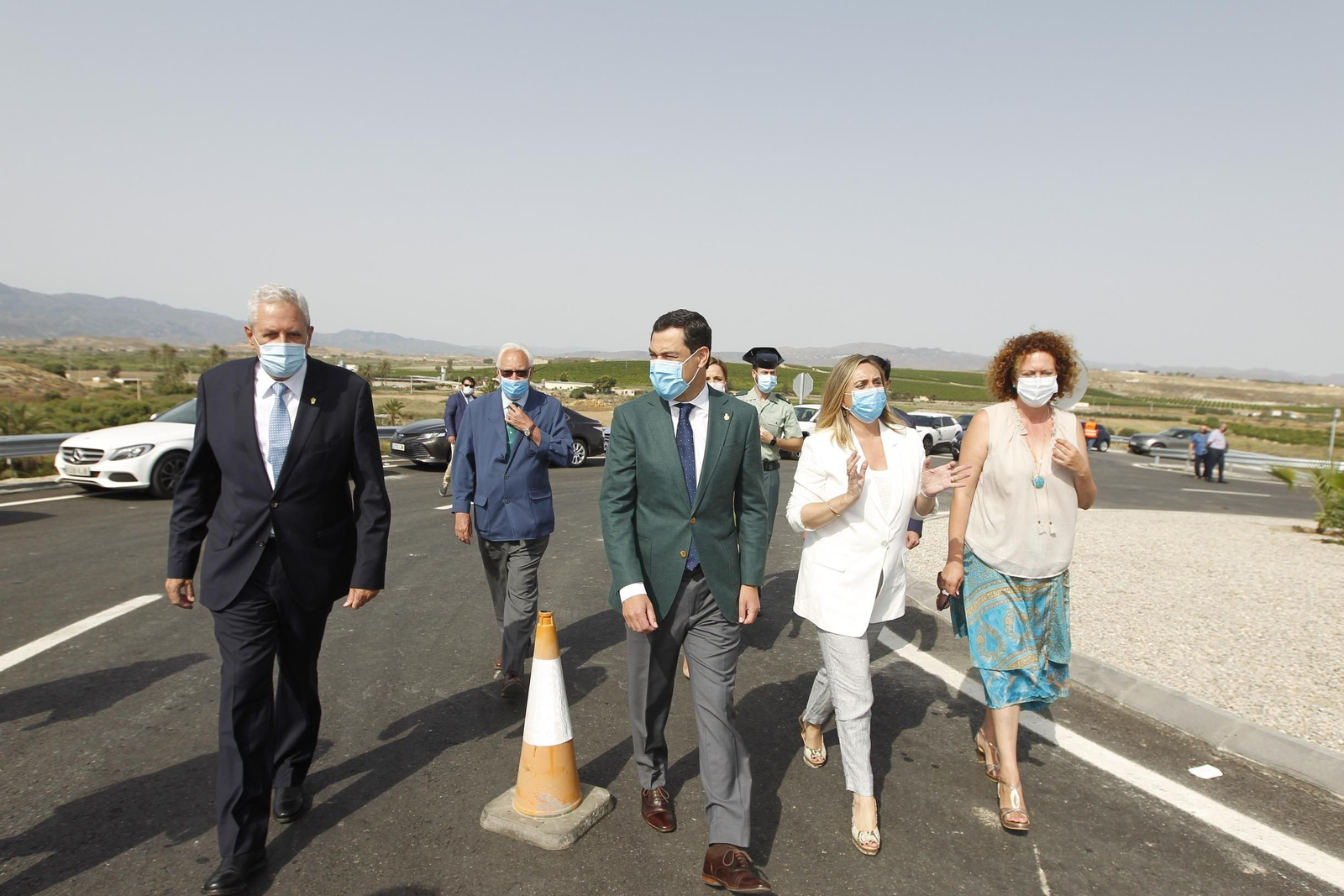 Fotogalería inauguración desdoble Carretera A-352 Vera-Garrucha