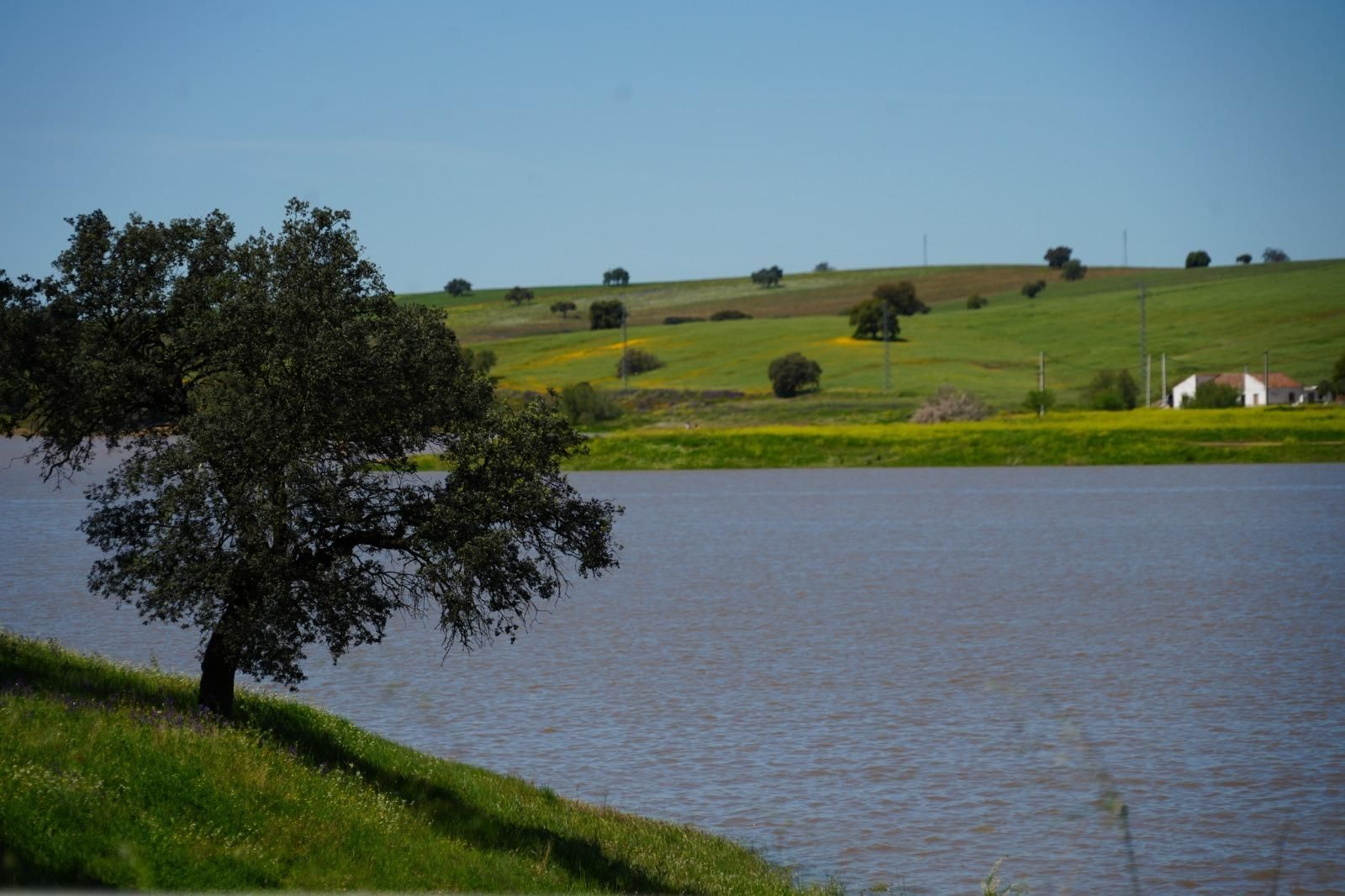 Así luce el embalse de Sierra Boyera tras las lluvias, en imágenes