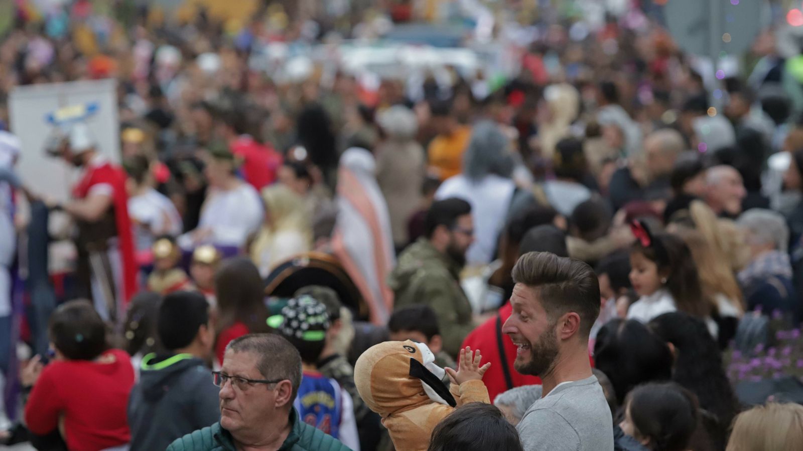 Cabalgata del Carnaval Especial en imágenes