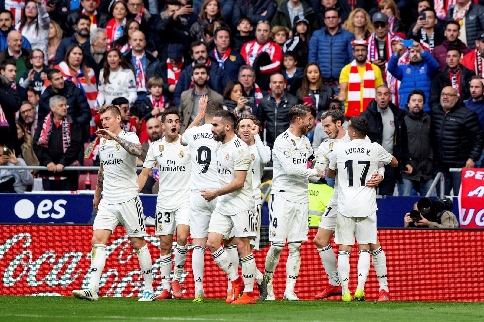 Las imágenes del Atlético de Madrid-Real Madrid