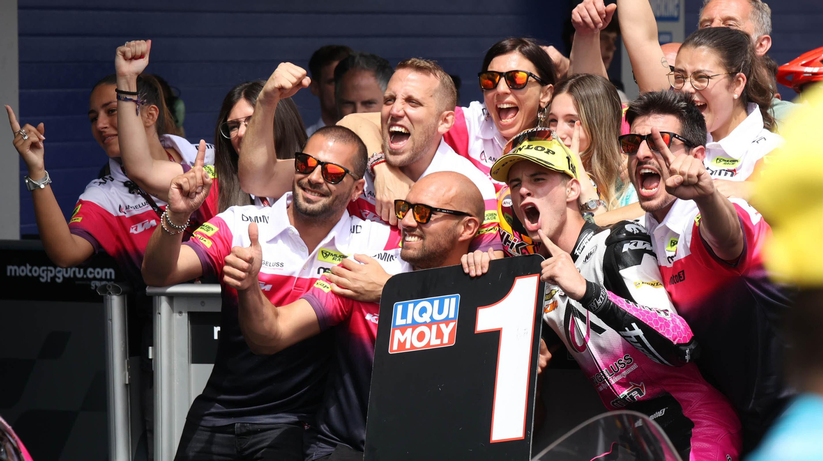 Carrera de Moto3 en el Circuito de Jerez