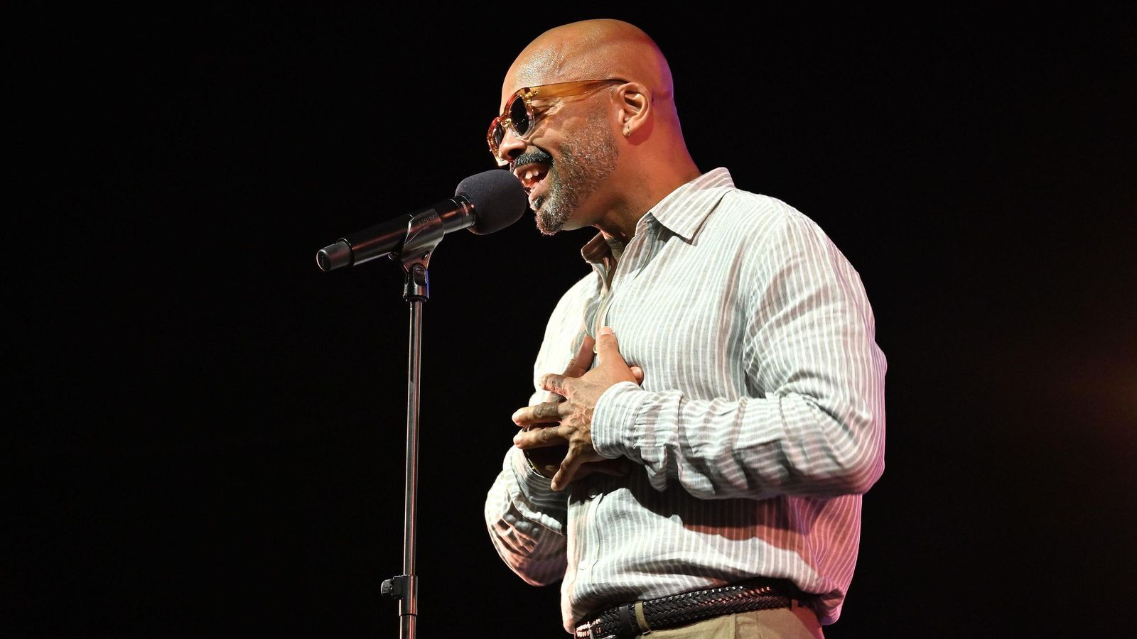 Actuación de Myles Sanko en el 38 Jazz en la Costa Festival Internacional de Almuñécar