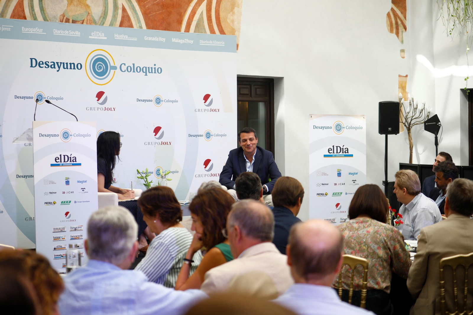 El desayuno-coloquio de 'El Día' con Bellido, en imágenes.