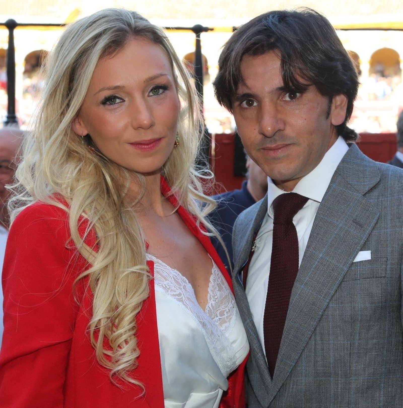 El rejoneador Diego Ventura y su esposa Rocío Pérez