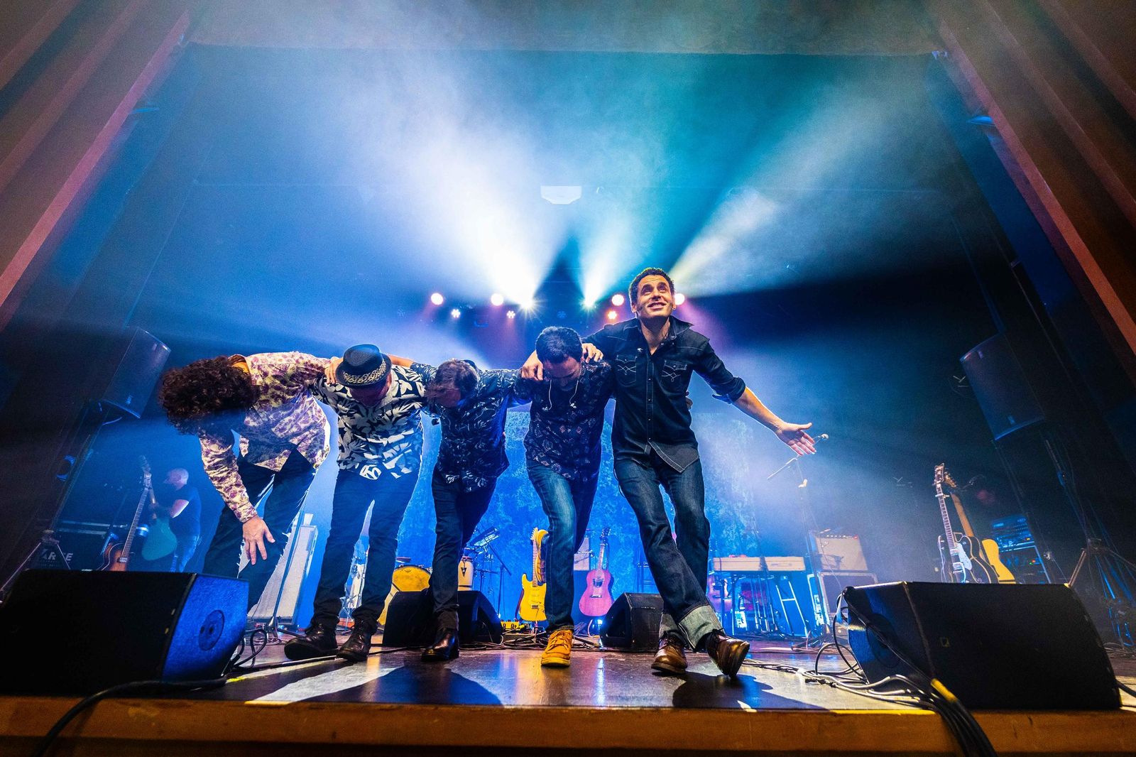 Espectacular concierto de Depedro en el Teatro de las Cortes de San Fernando