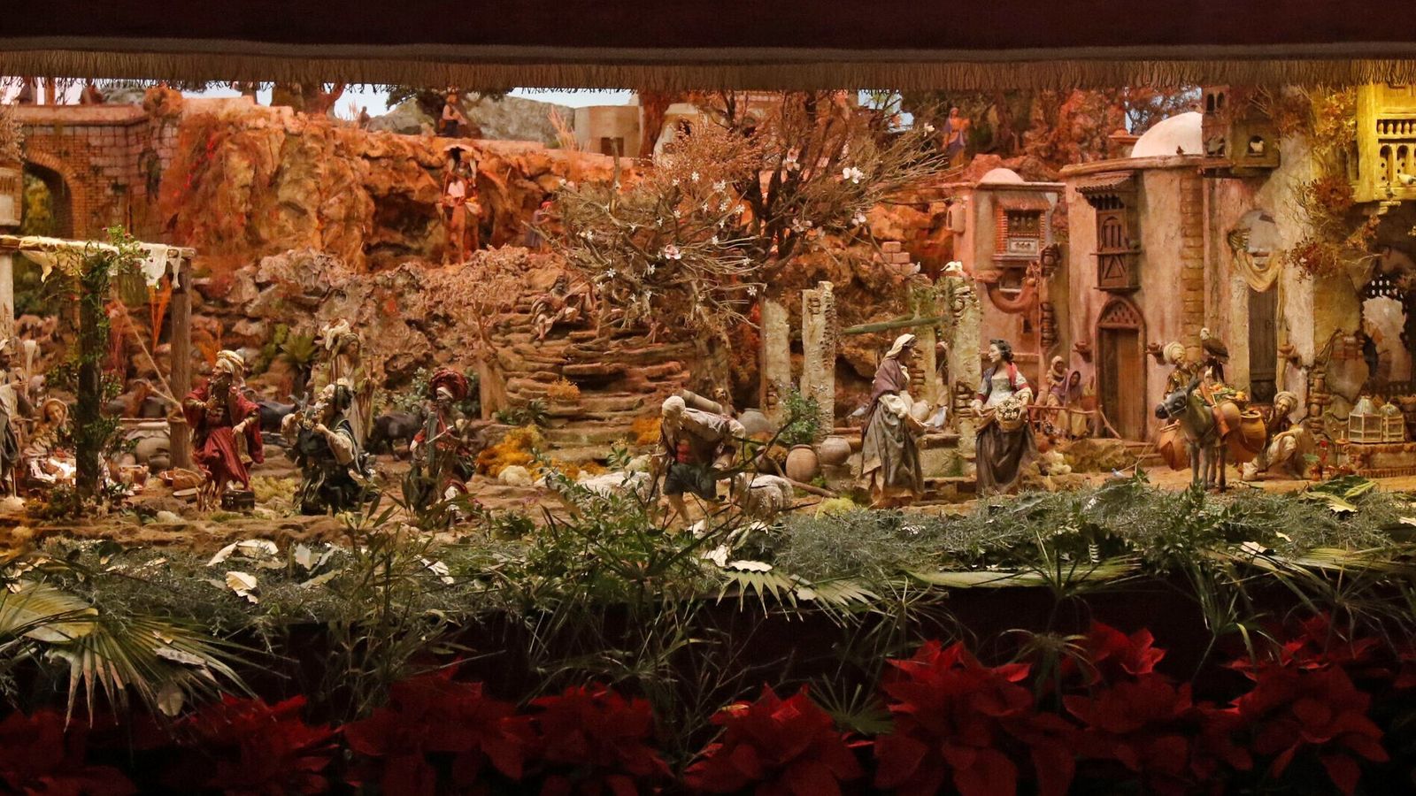 Panorámica del belén municipal.