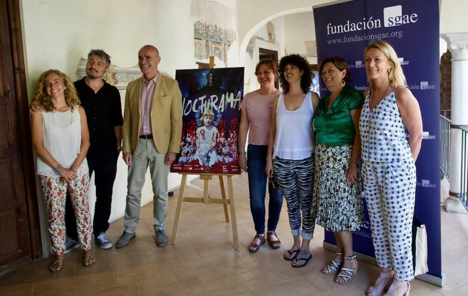 Un momento de la presentación de Nocturama.