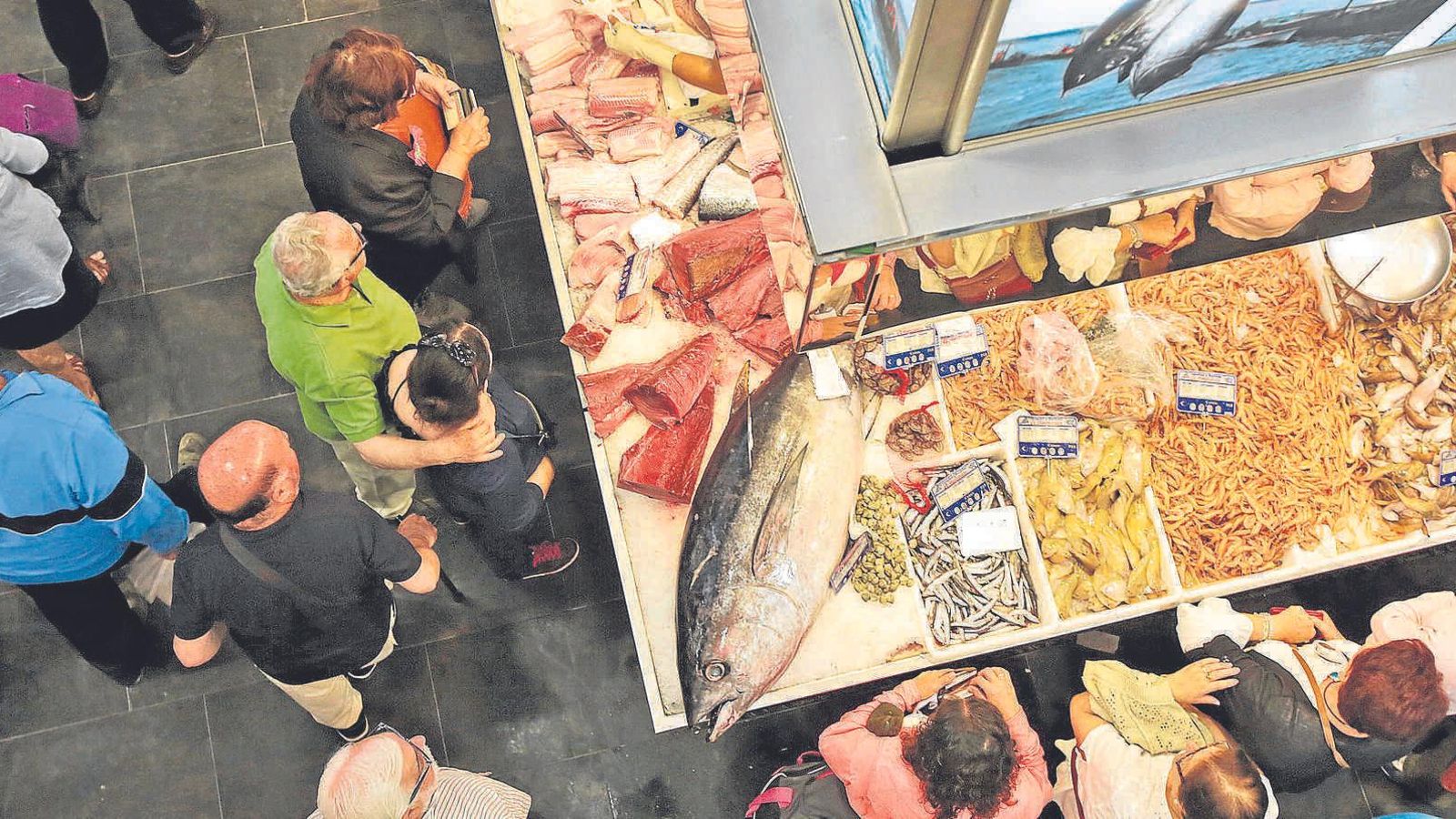 Plaza de abastos de Sanlúcar.