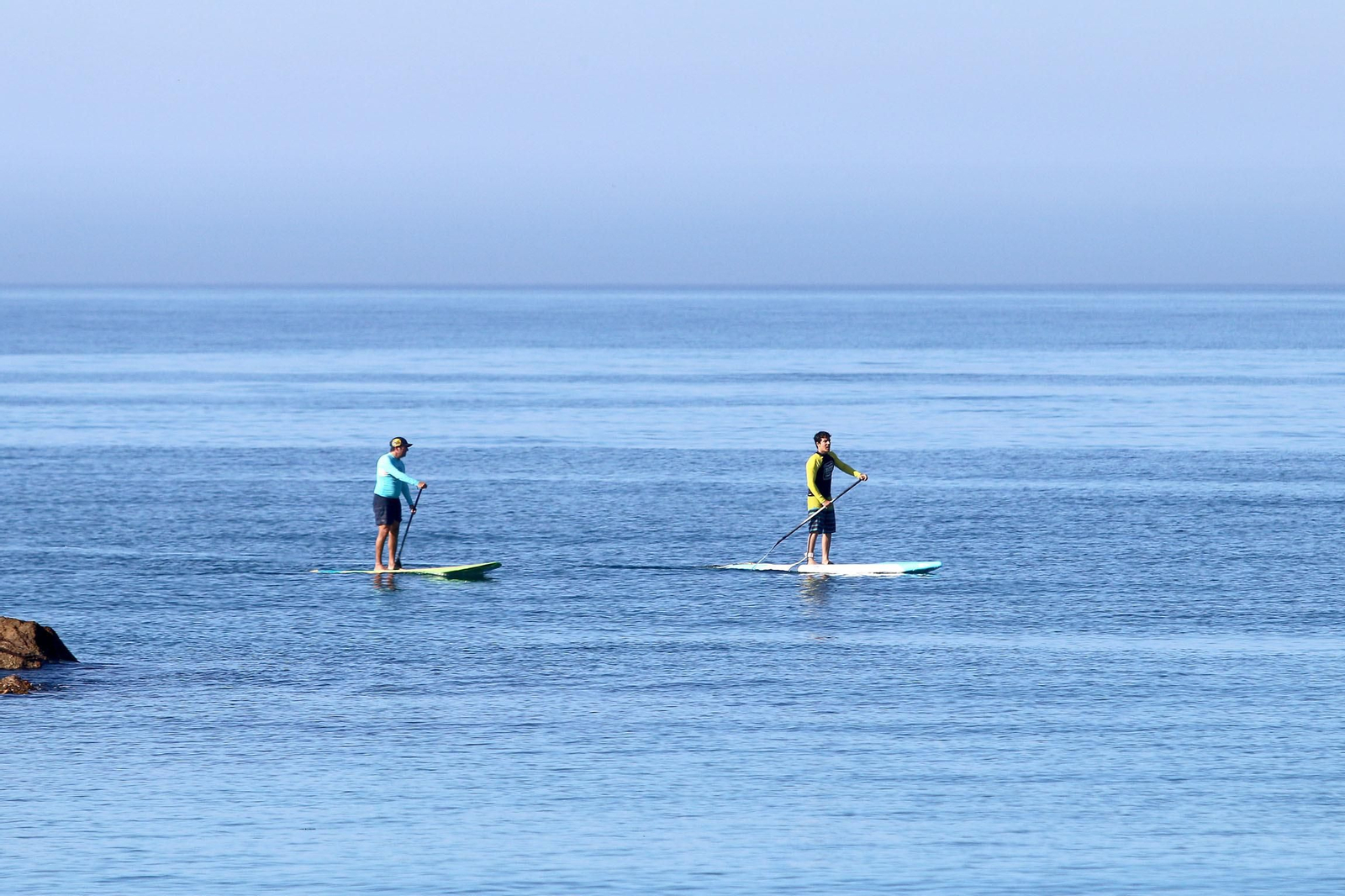 Las imágenes de la afluencia masiva de deportistas al paseo marítimo