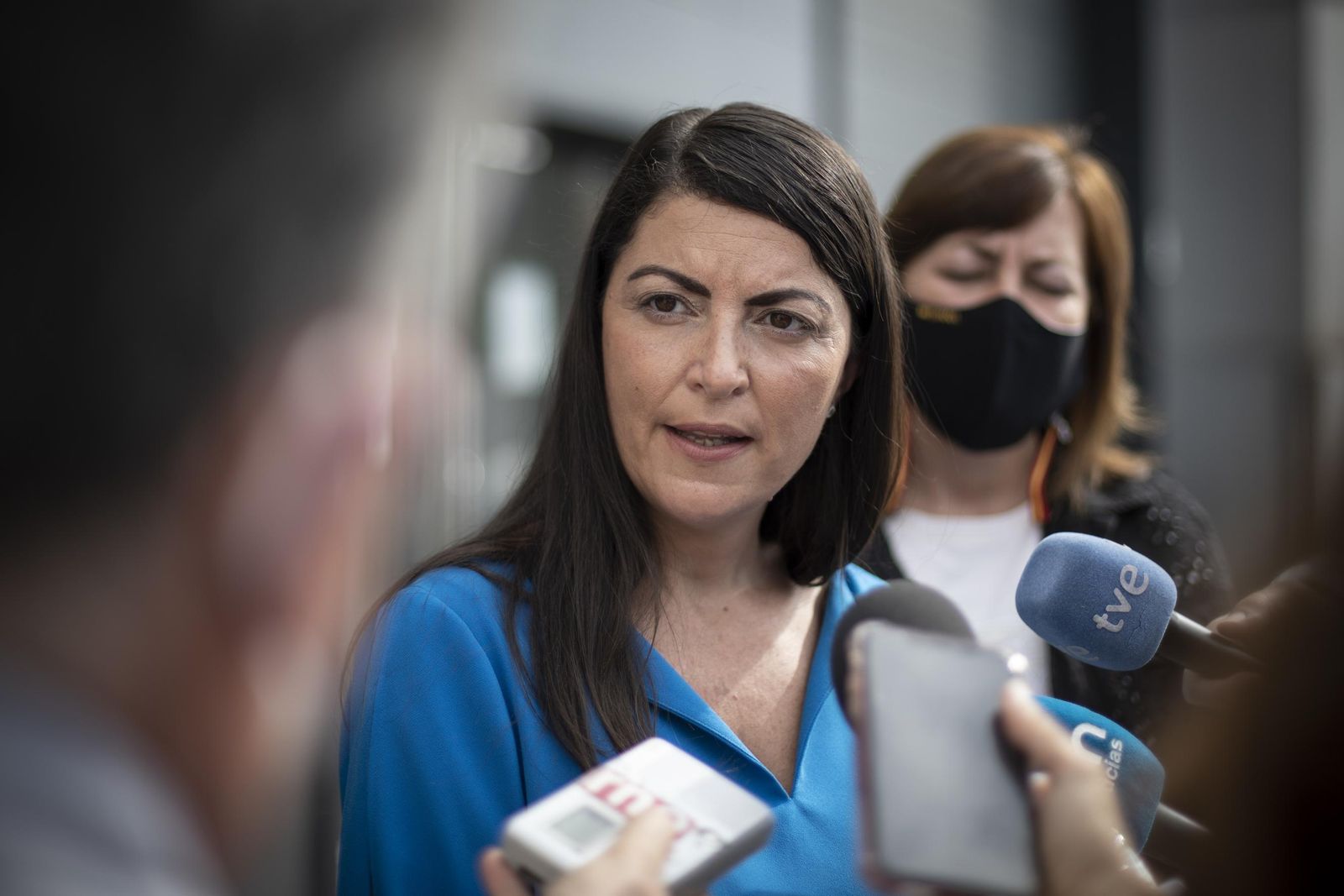 La diputada por Granada y secretaria general del Grupo Parlamentario de Vox, Macarena Olona