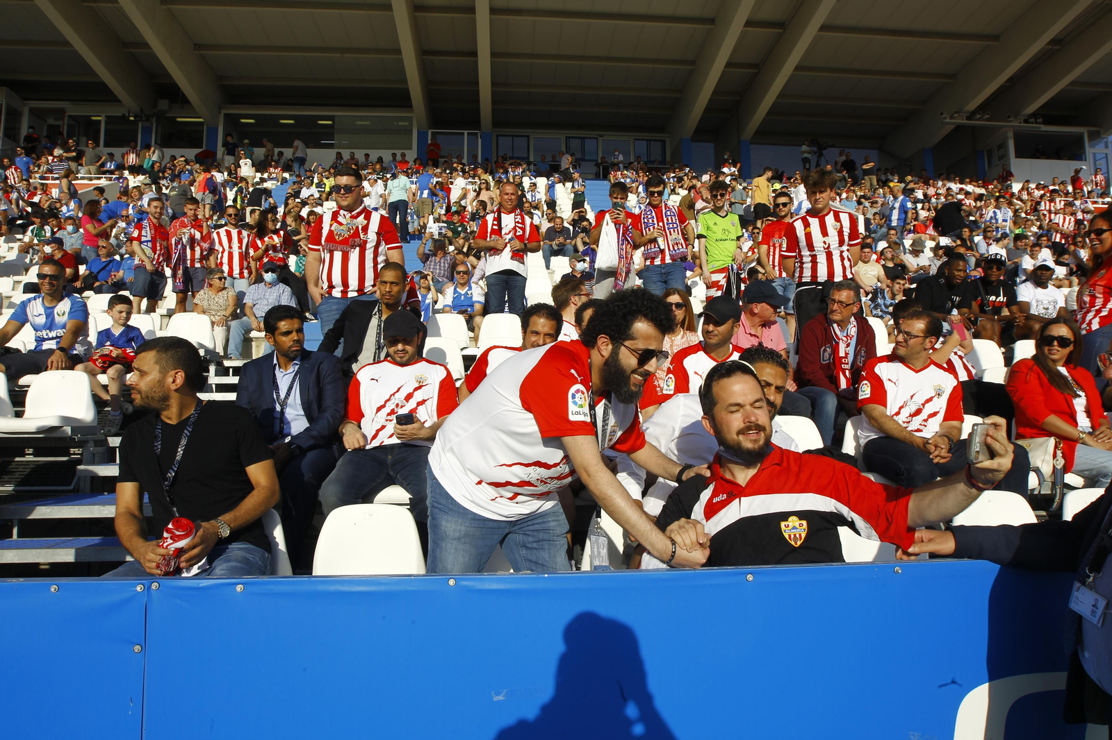 Imágenes del C.D. Leganés-U.D. Almería. Ascenso a la Liga Santander de Fútbol