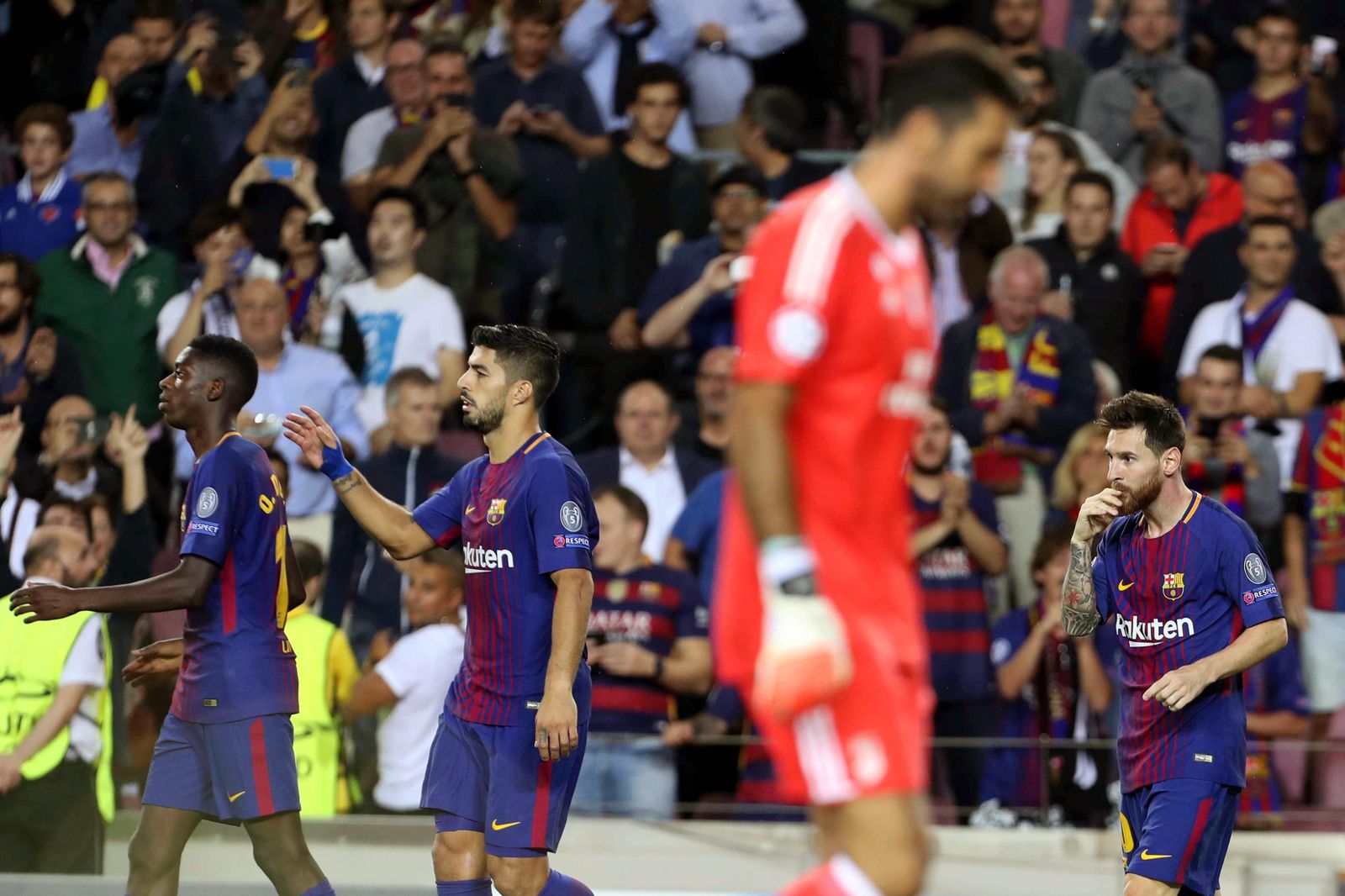 El Barcelona-Juventus, en imágenes