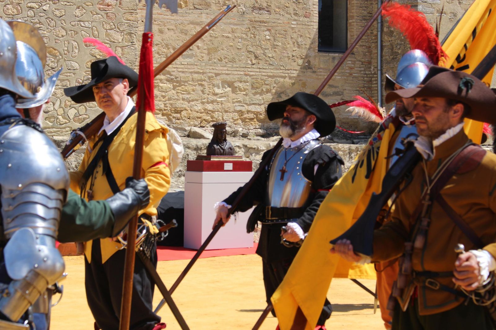 Desfile de recreación histórica sobre el Gran Capitán