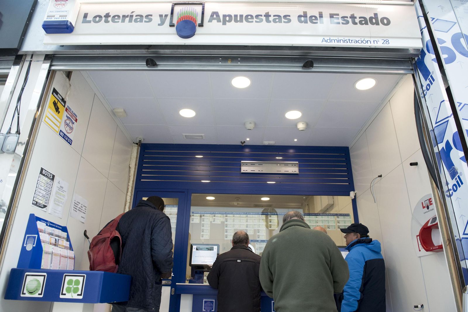 Administración de lotería.