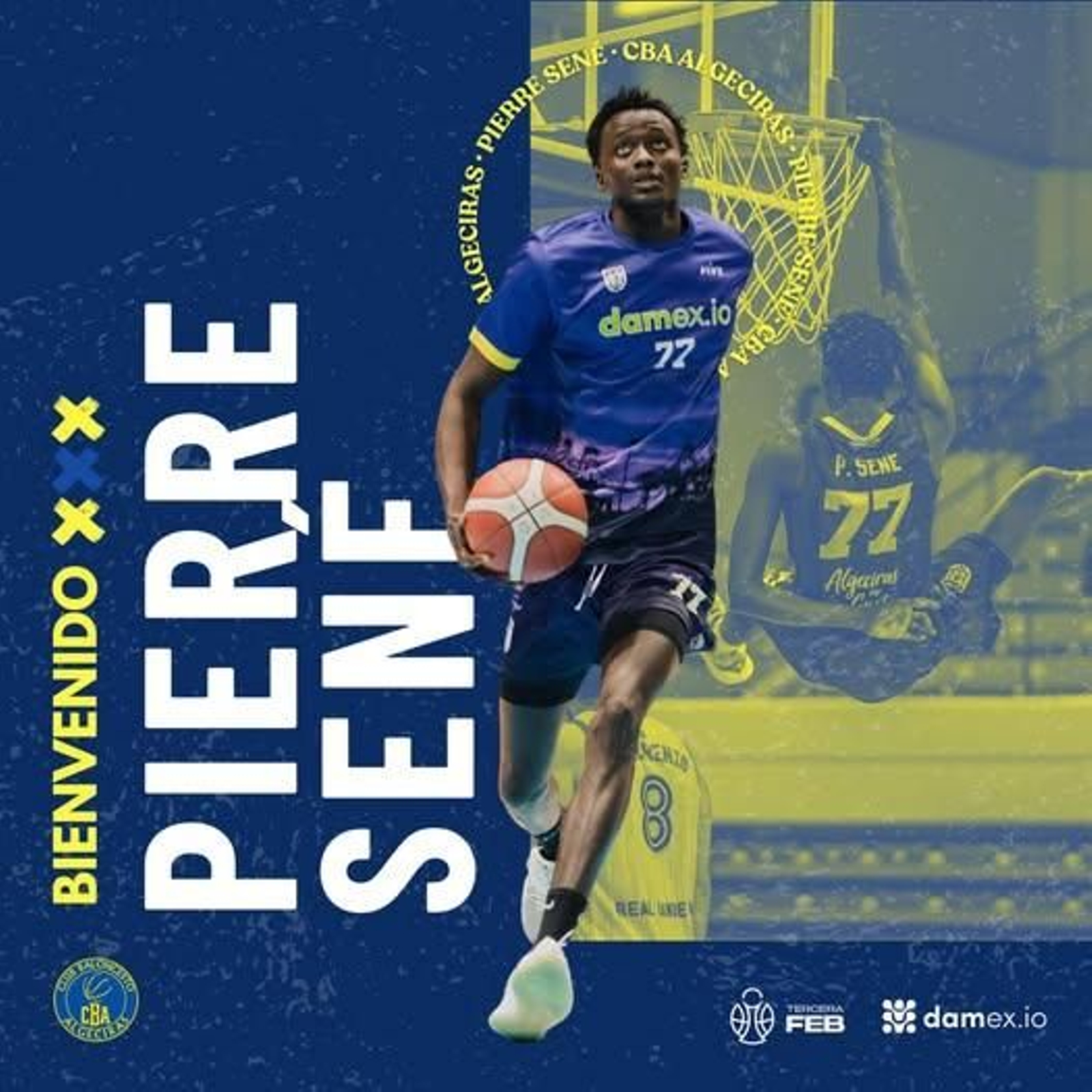 Pierre Sené, del Club Baloncesto Algeciras