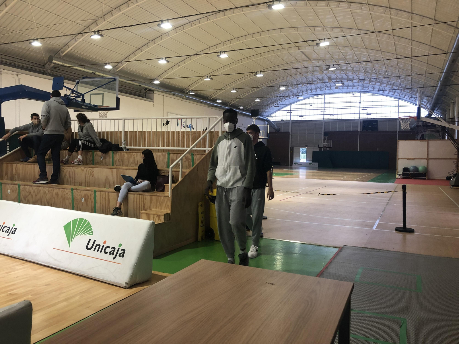 Baboucar Badji, en Los Guindos.