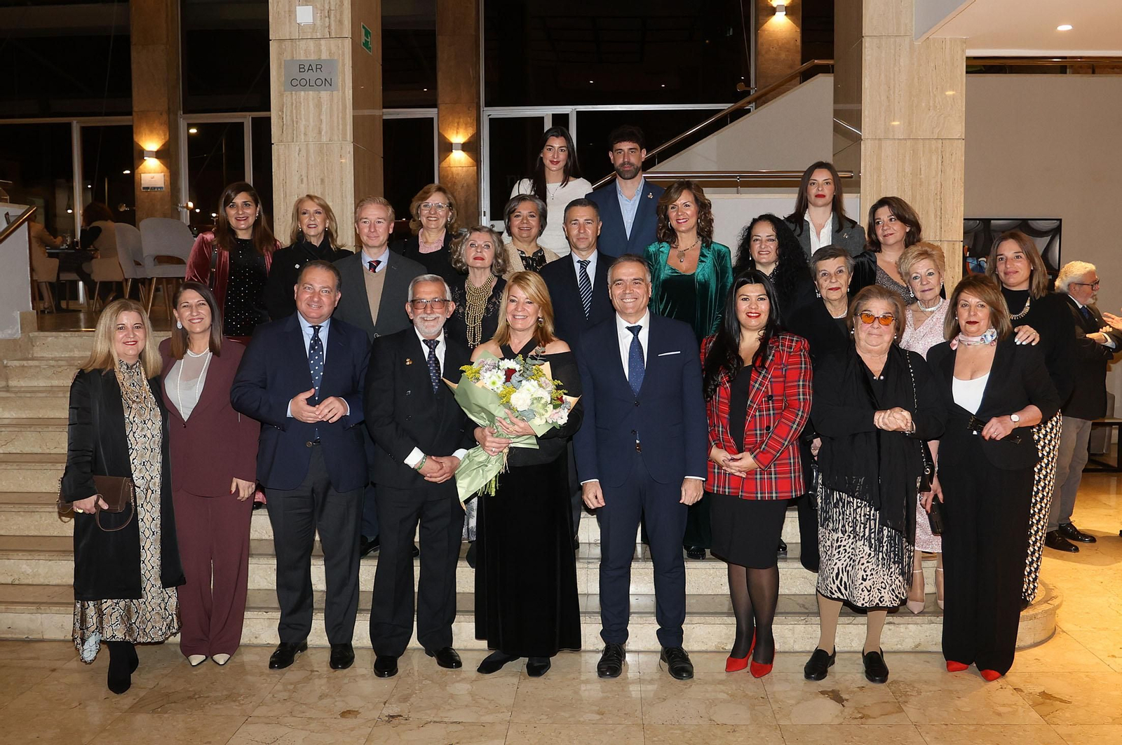 Imágenes de la entrega de los premios de la Asociación Luis Felipe de la Ciudad de Huelva