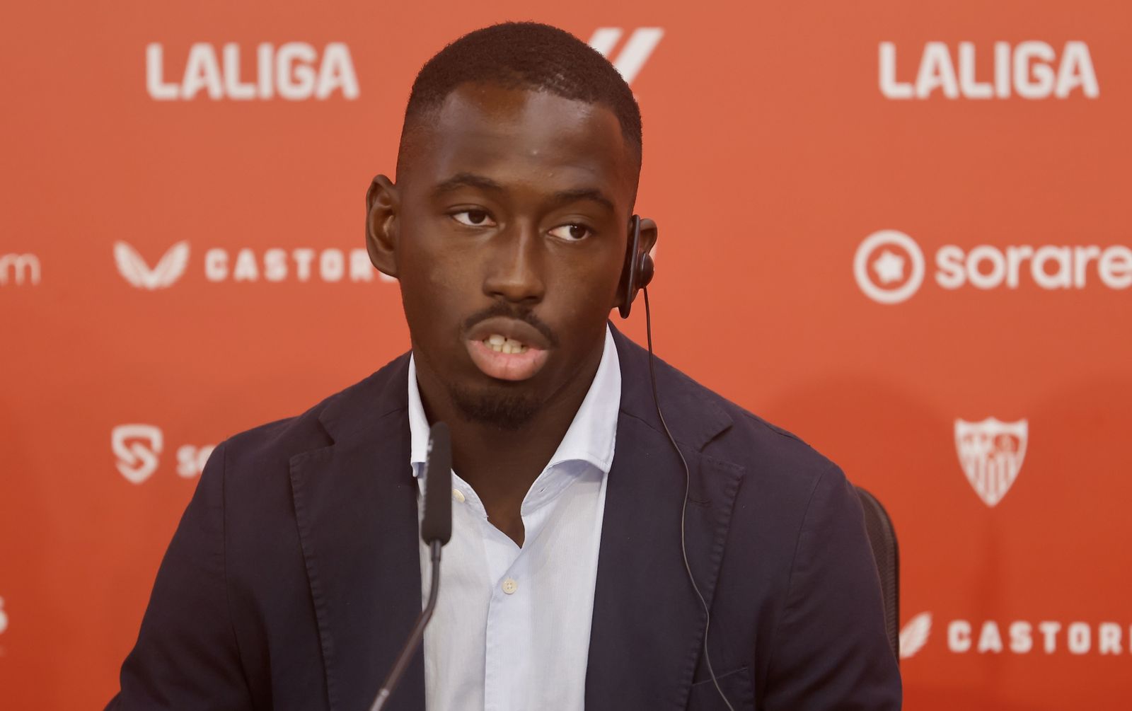 Soumaré, en su presentación.