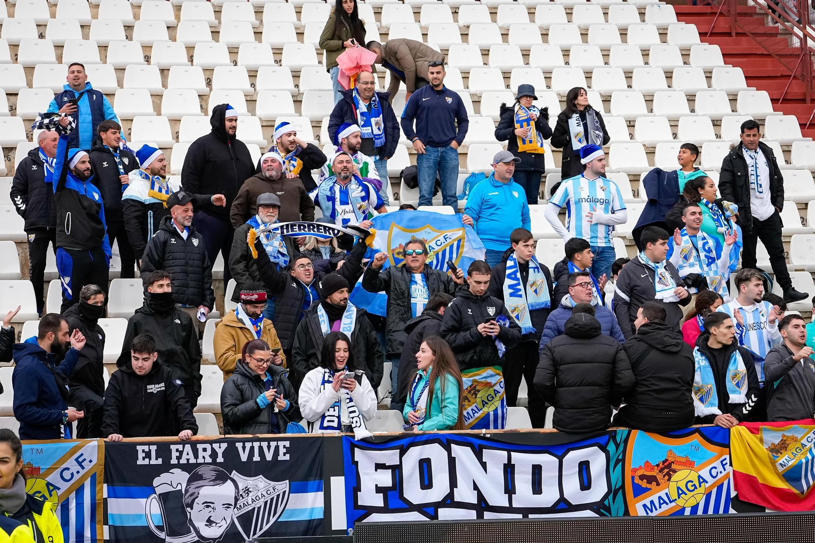 Albacete-Málaga CF, en fotos