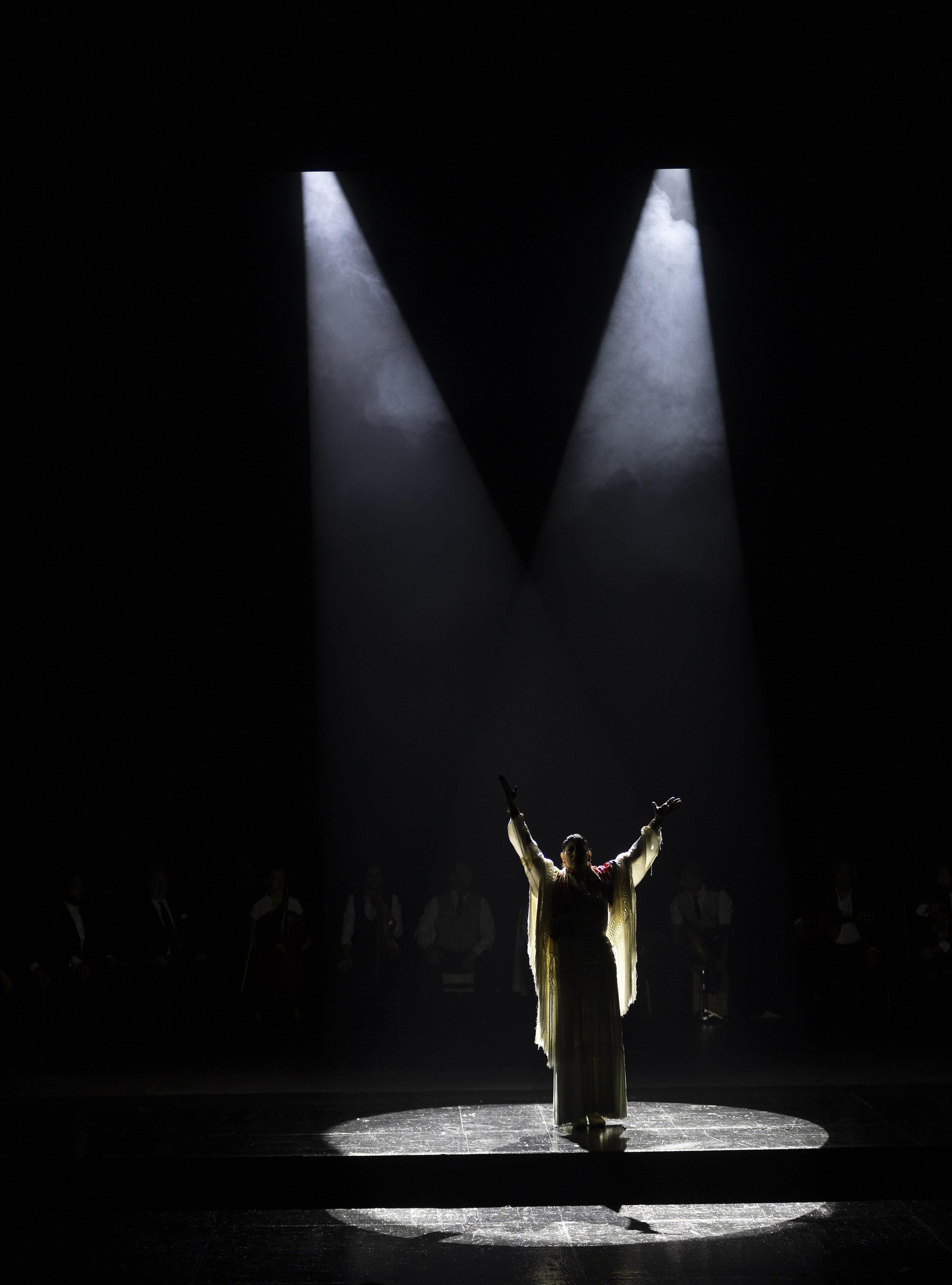 Manuela Carrasco en la Bienal de Sevilla