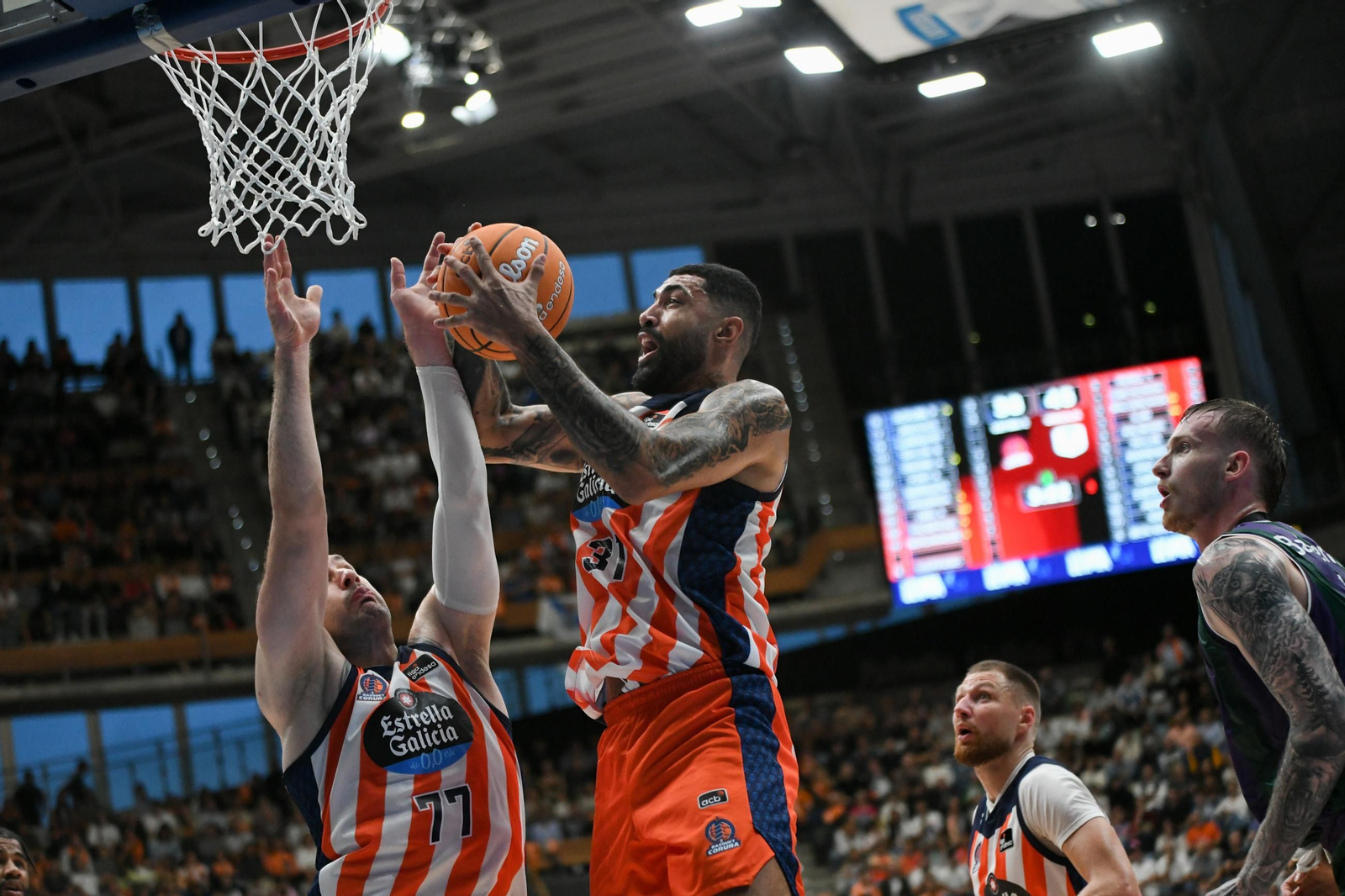 El Leyma Coruña-Unicaja, en fotos