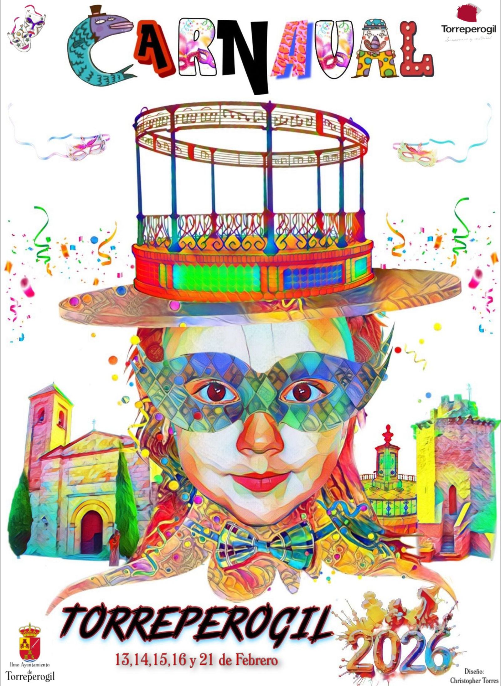 Cartel del Carnaval de Torreperogil 2026.