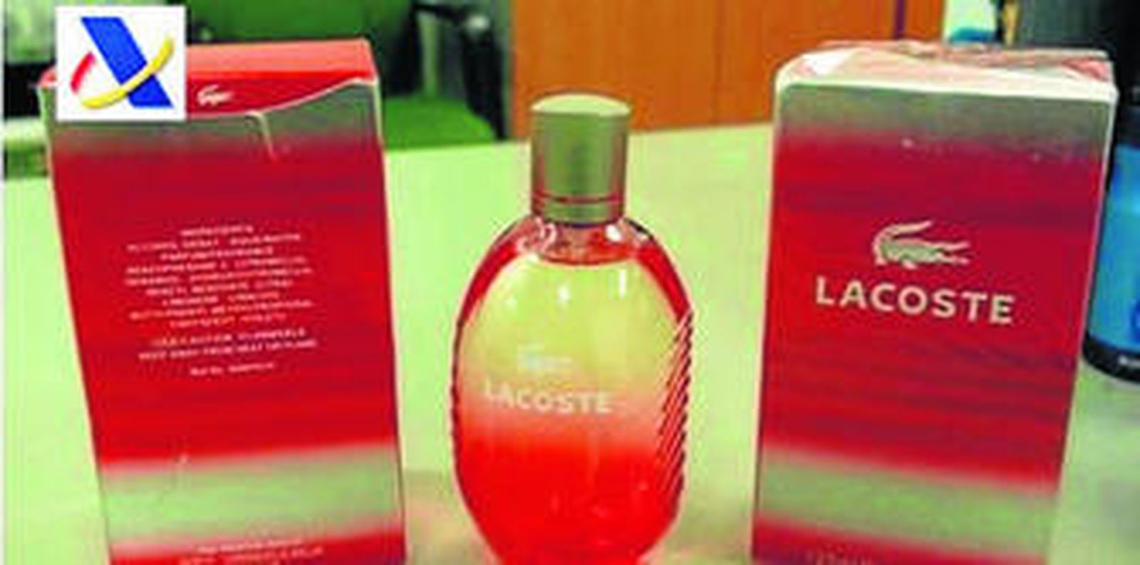 Algunos de los productos incautados en la operación.