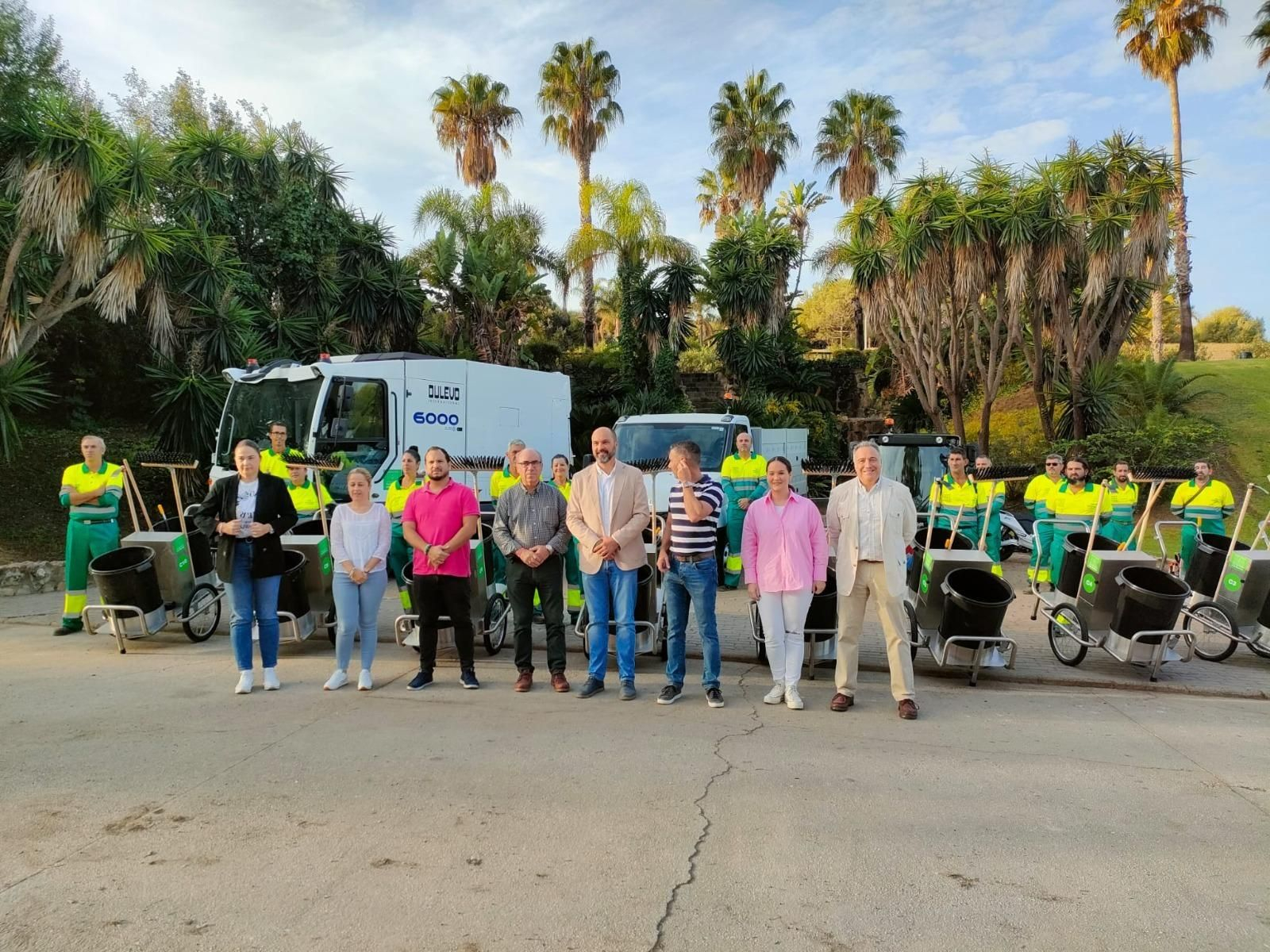 Nuevo servicio de limpieza viaria en Los Barrios