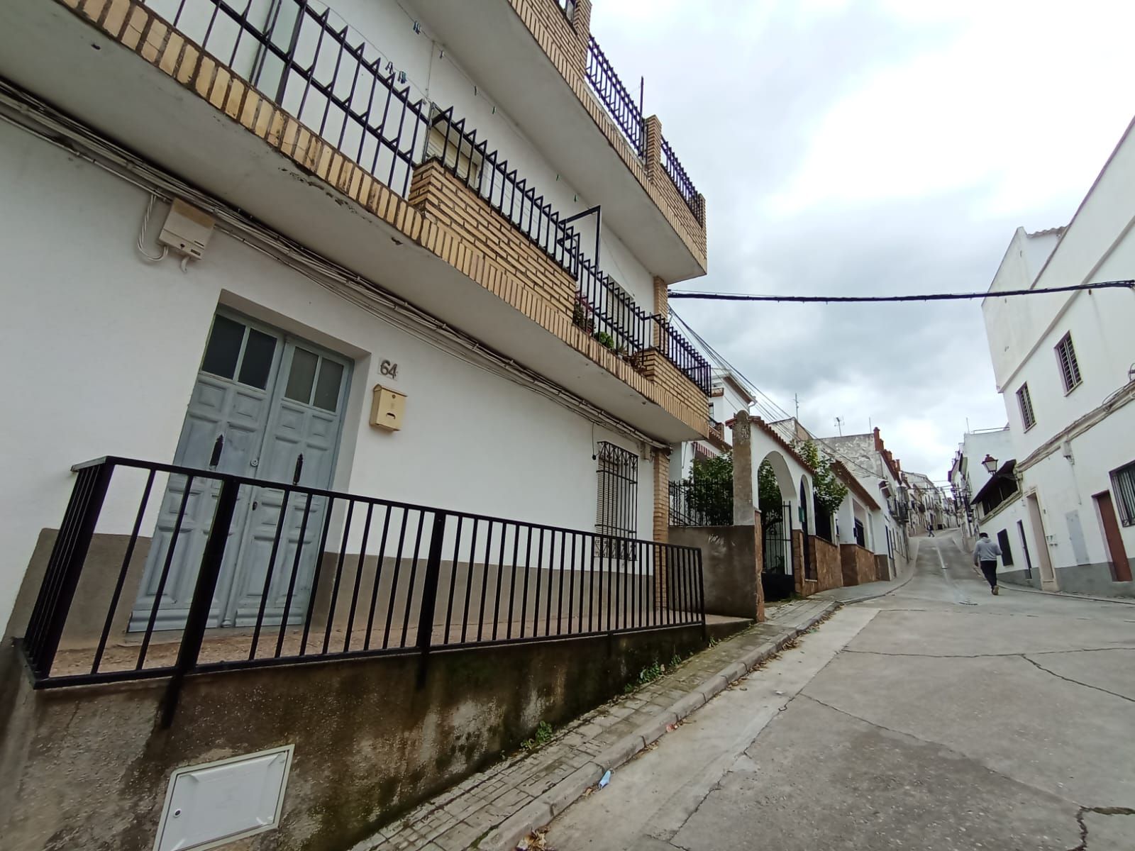 Vivienda donde se produjo el crimen.