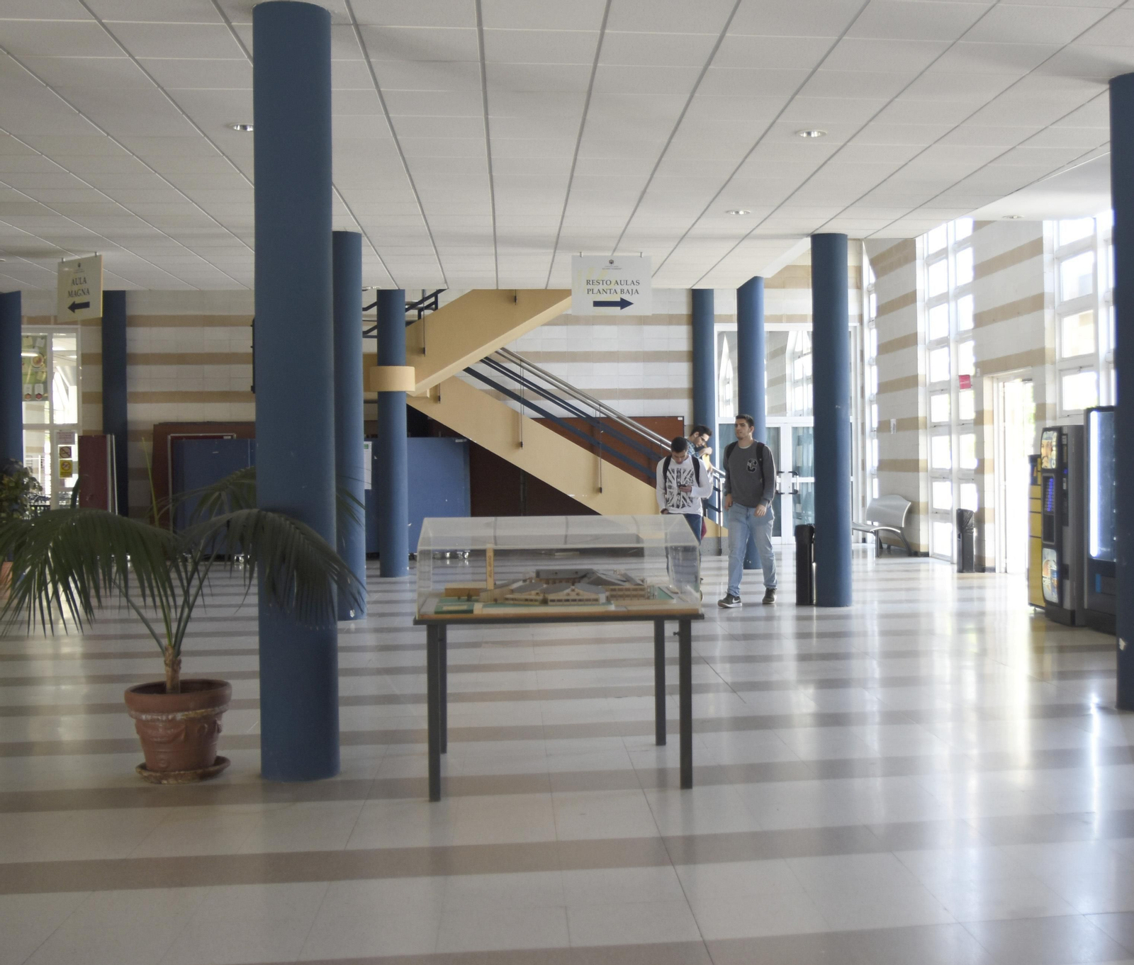 Varios estudiantes, en el campus de Rabanales en una imagen de archivo.