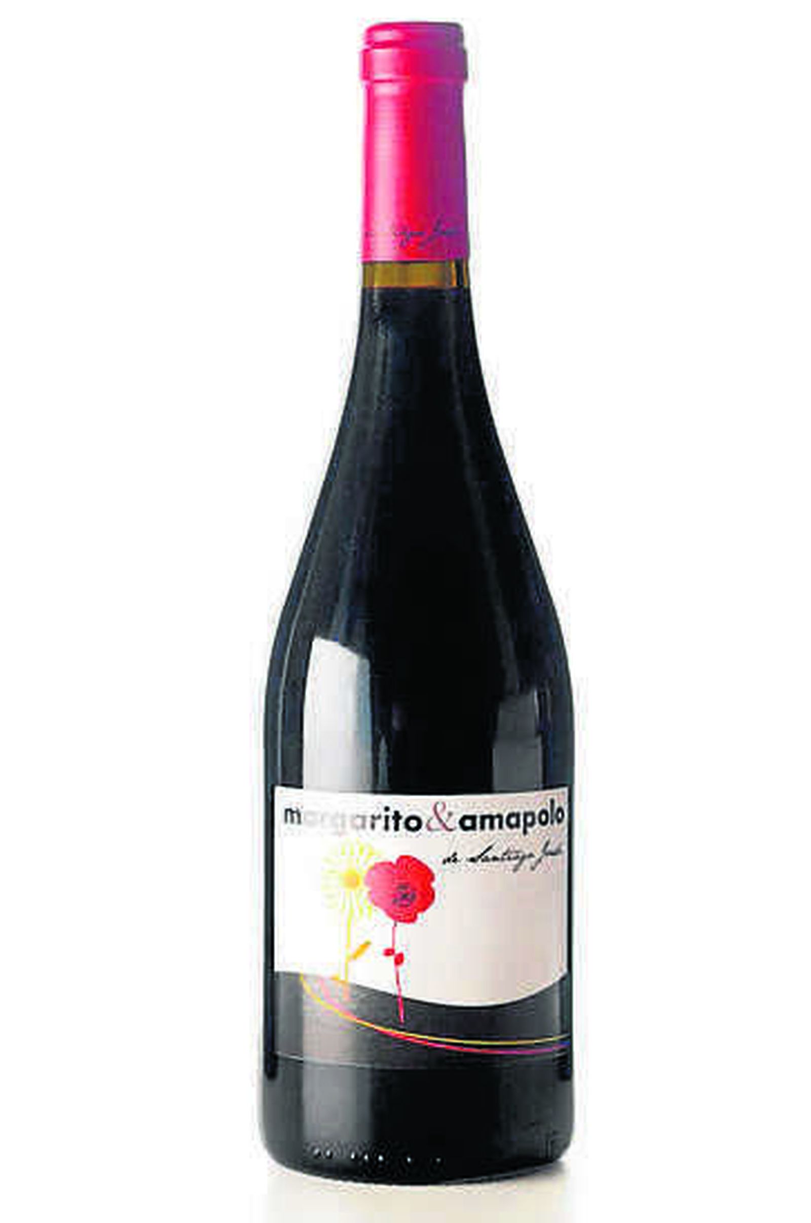 Margarito y Amapolo. Vino tinto.