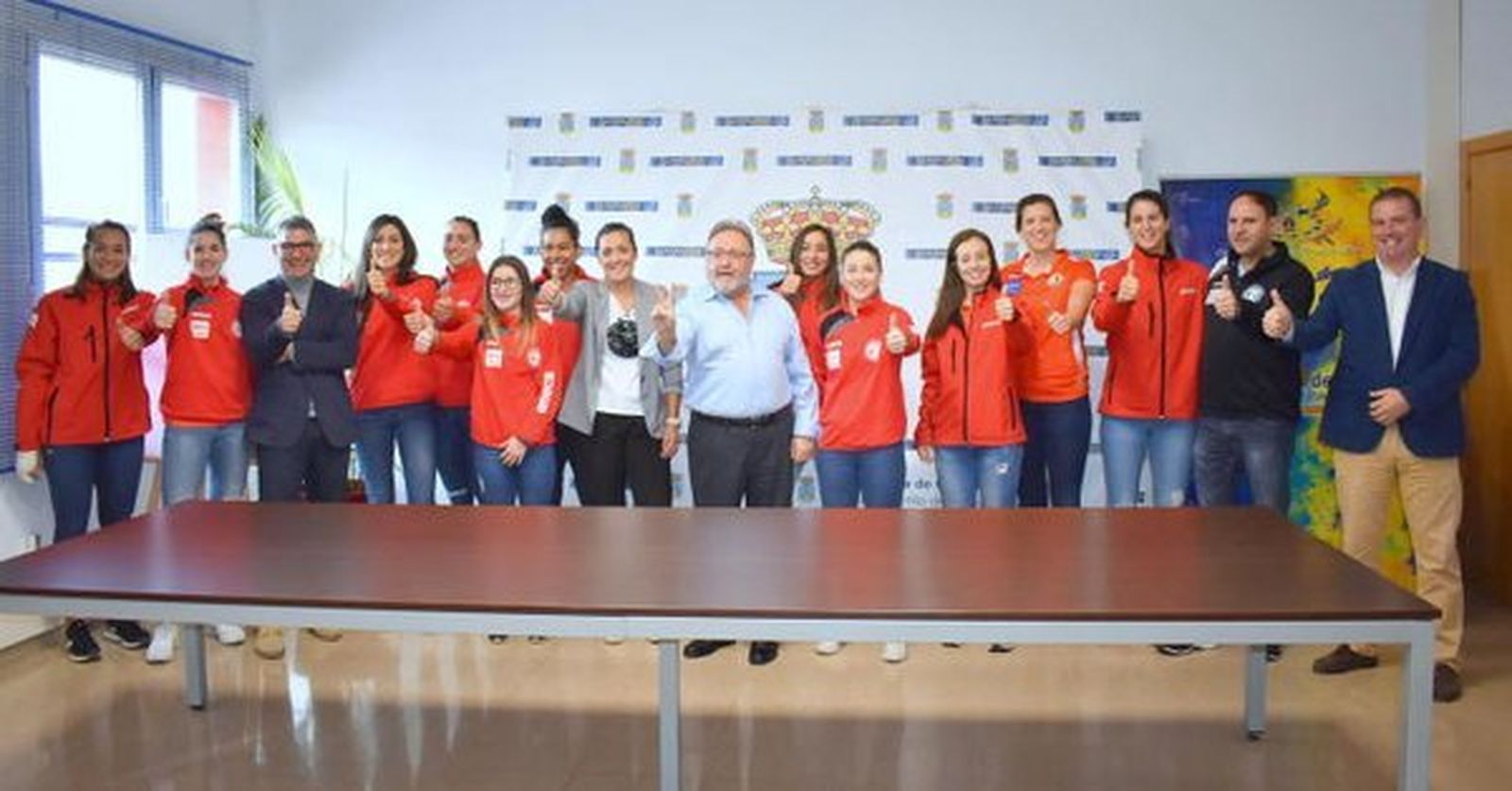 Presentación del partido en Alhaurín de la Torre.