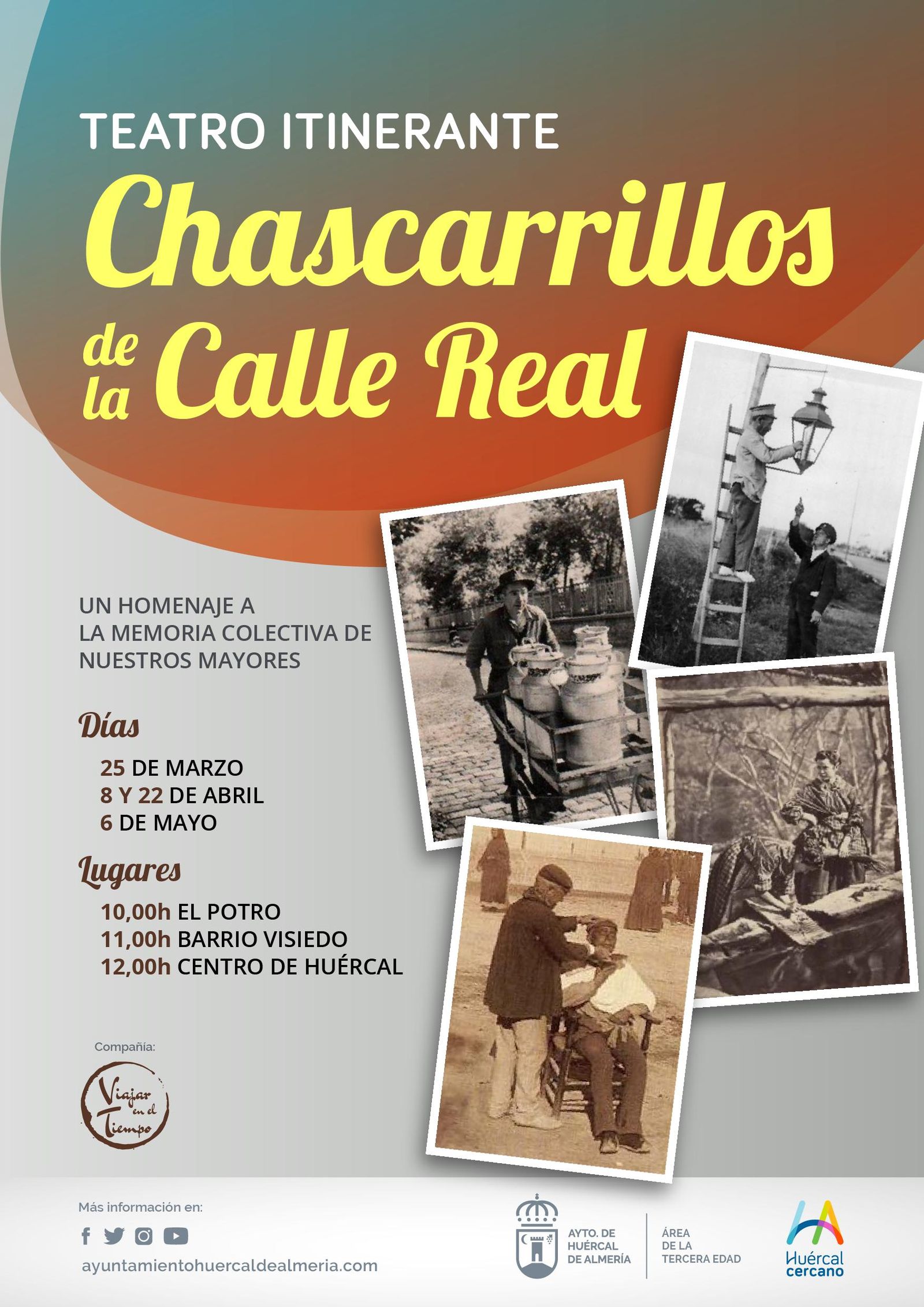 Teatro itinerante, recetas tradicionales, risoterapia, yoga y memoria: actividades para los mayores de Huércal