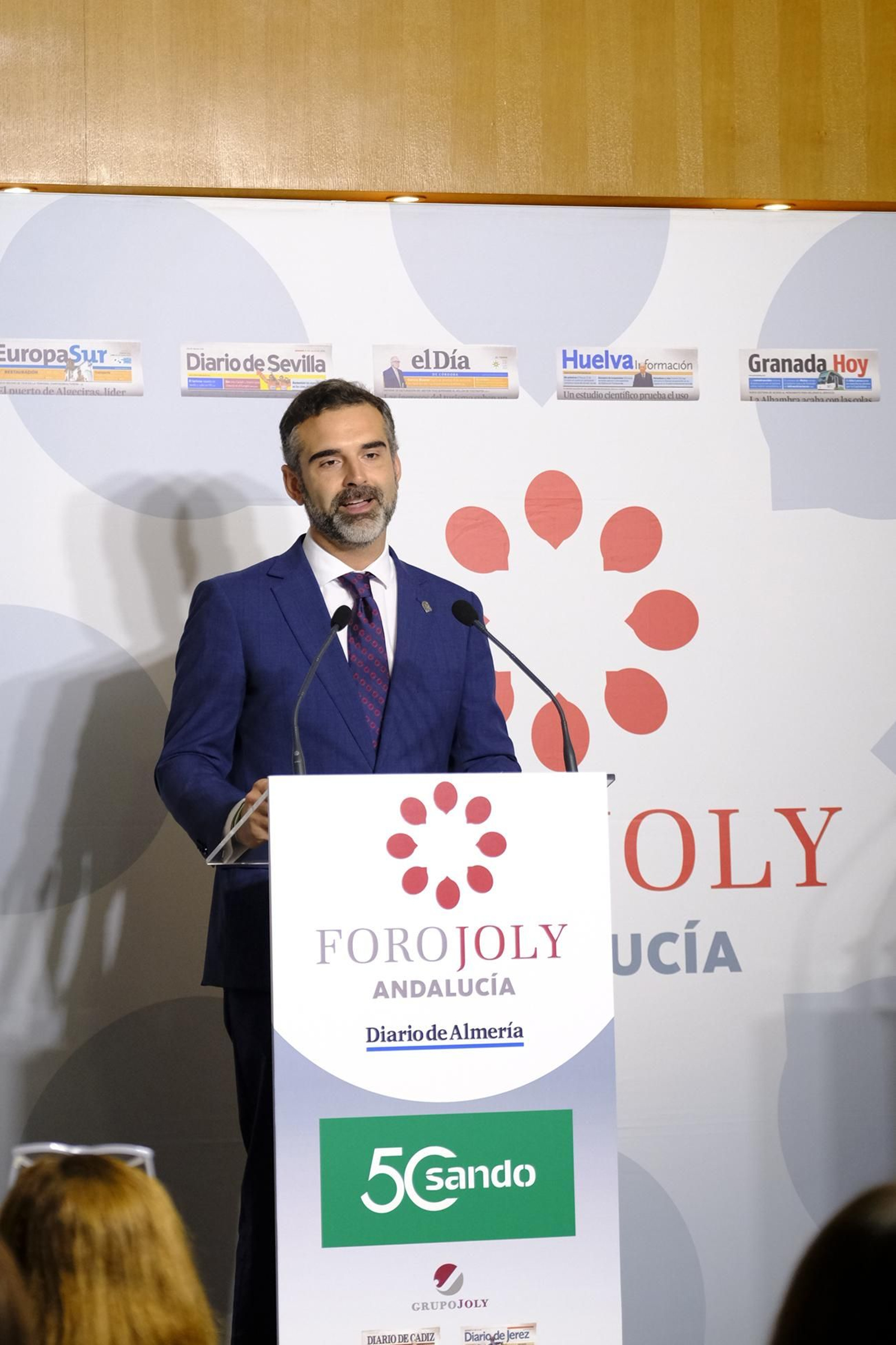 Foro Joly Andalucía-Sando, con el Consejero de Agricultura Ramón Fernández-Pacheco, en imágenes