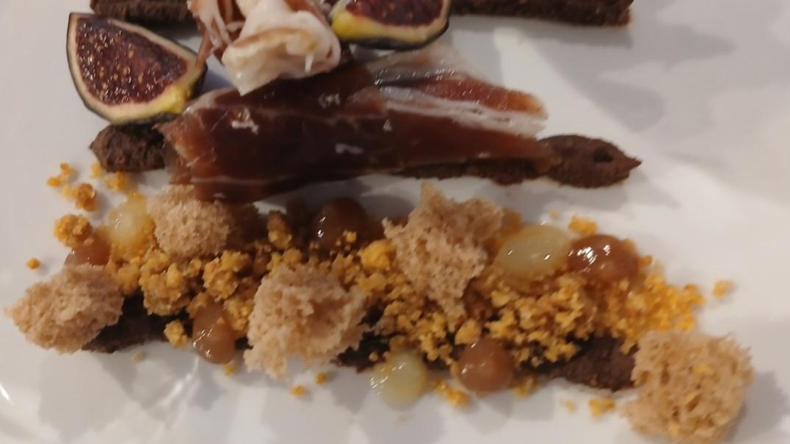 Sinfonía Cinco Jotas, el postre que fue el plato ganador elegido en las redes sociales