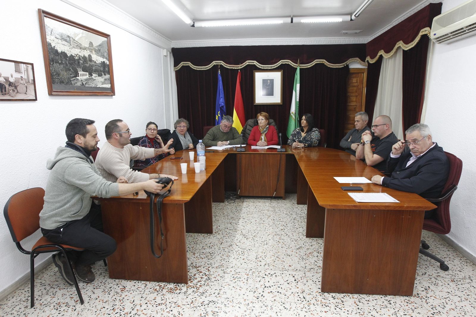 Fotogalería moción de censura Ayuntamiento de Gérgal